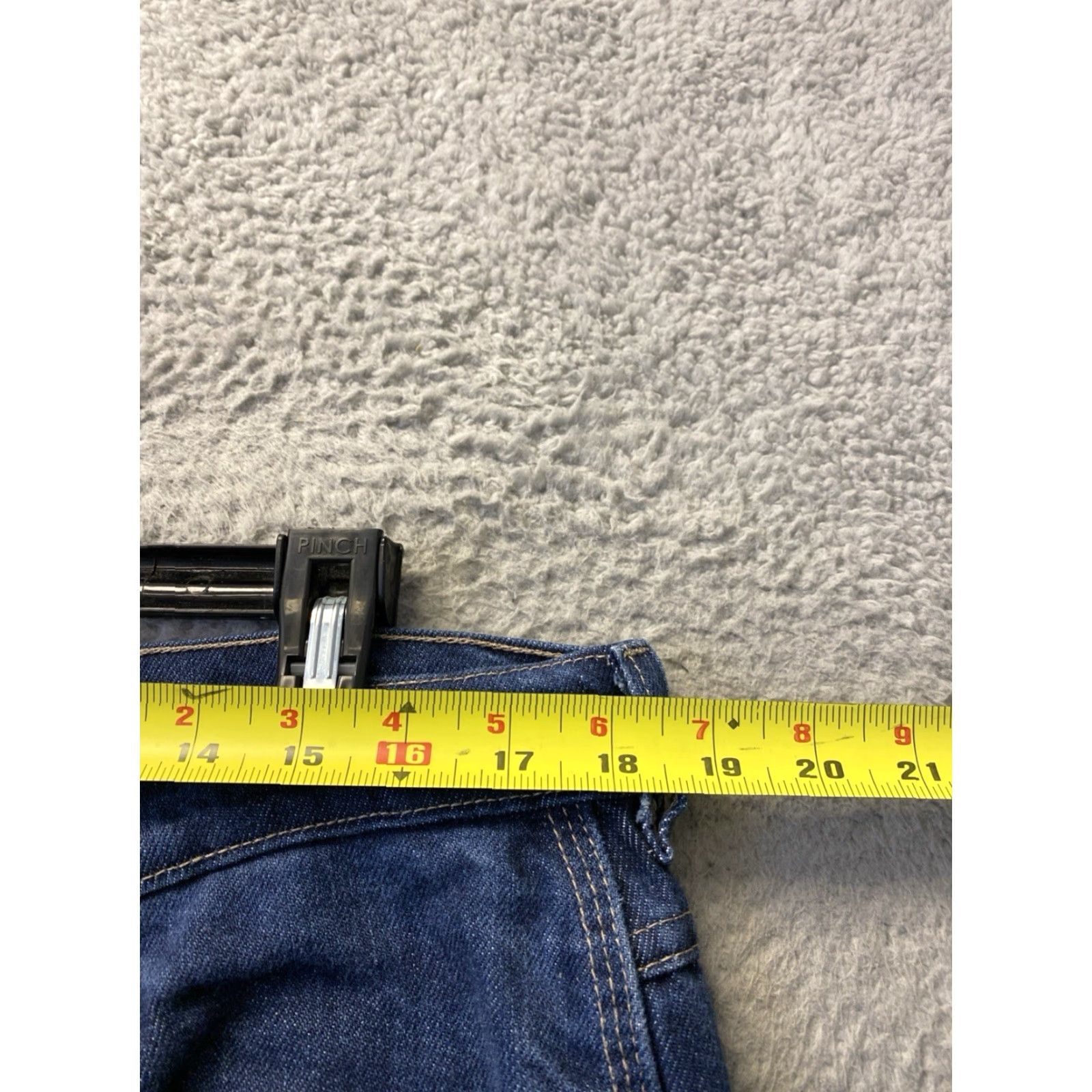 Vintage Tyndale FRMC Jeans Women 12 Bootcut Jeans 5-Pocket Blue Flame Resistant 36x32 Size 25" / US 0 / IT 36 - 3 Thumbnail
