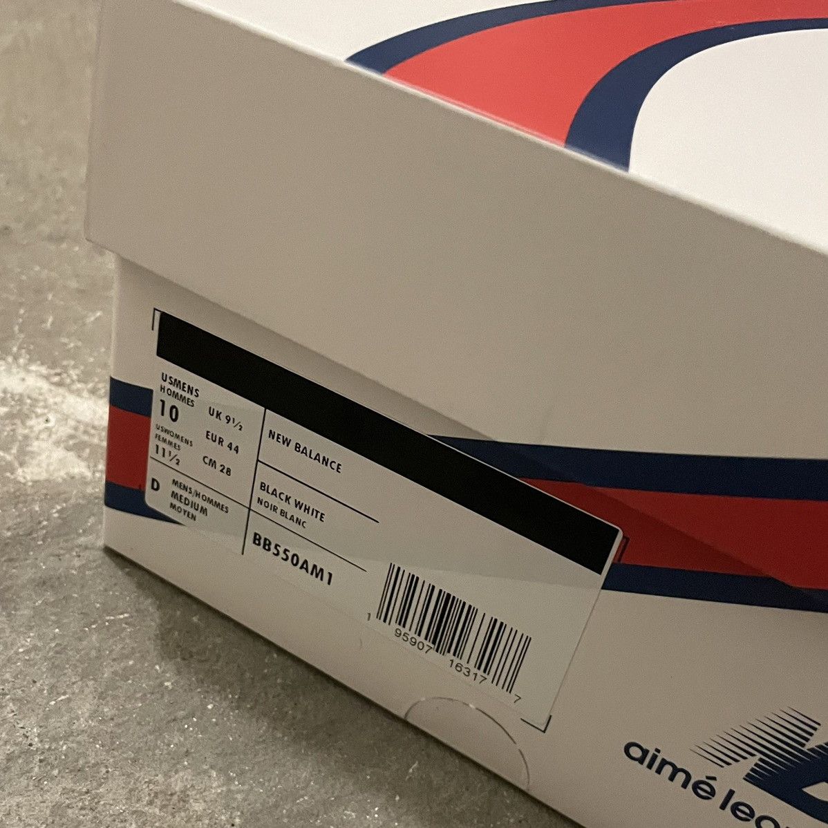 Aime Leon Dore × New Balance ALD x NB550 White Beige Suede [NOS] Size US 10 / EU 43 - 11 Thumbnail