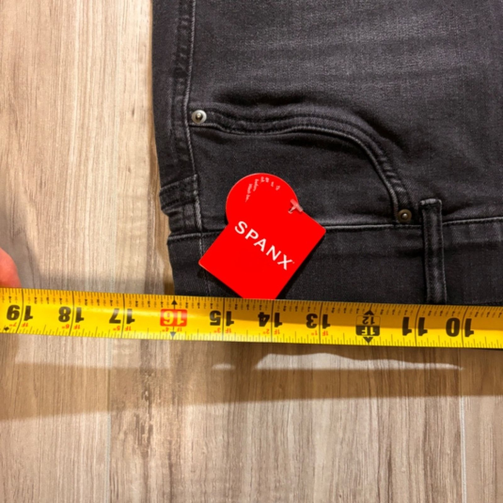 Spanx NWT Spanx Women's Straight Leg Pull On Jeans - Large Size 38" / US 16 / IT 52 - 8 Thumbnail