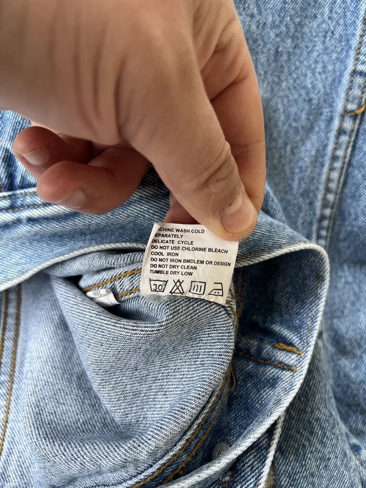 Lee Lee Vintage Denim Jacket Size US XL / EU 56 / 4 - 8 Thumbnail