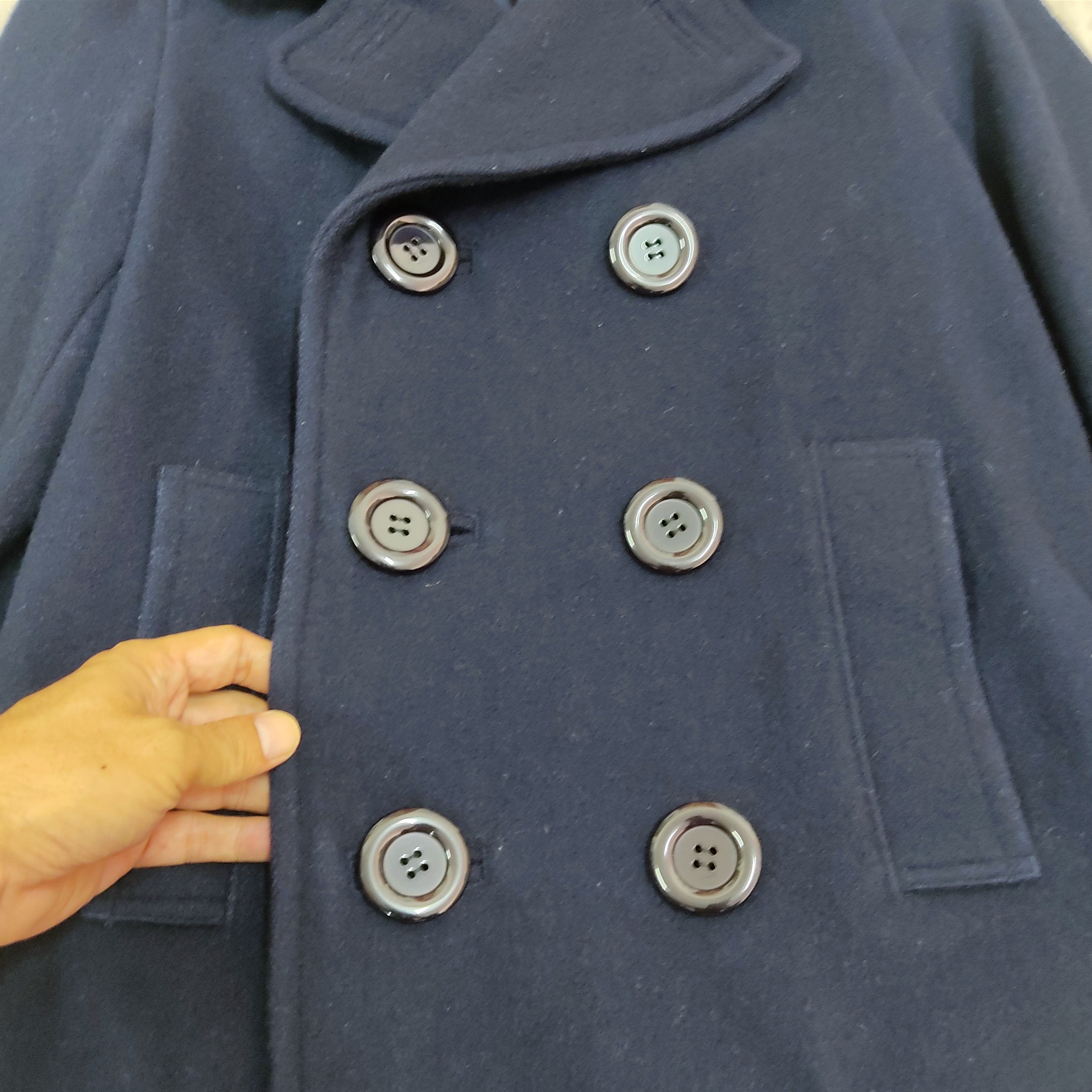 Issey Miyake MERCIBEAUCOUP by Issey Miyake Double Breasted Wool Jacket Size M / US 6-8 / IT 42-44 - 12 Thumbnail