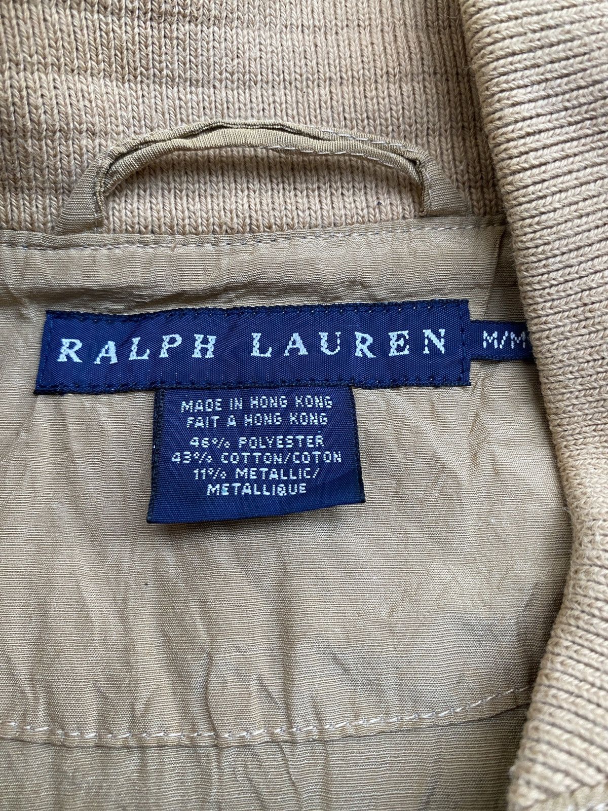 Polo Ralph Lauren × RRL Ralph Lauren × Ralph Lauren Vintage Ralph Lauren Metallic Tactical Multi Pocket Jacket Size US M / EU 48-50 / 2 - 7 Thumbnail