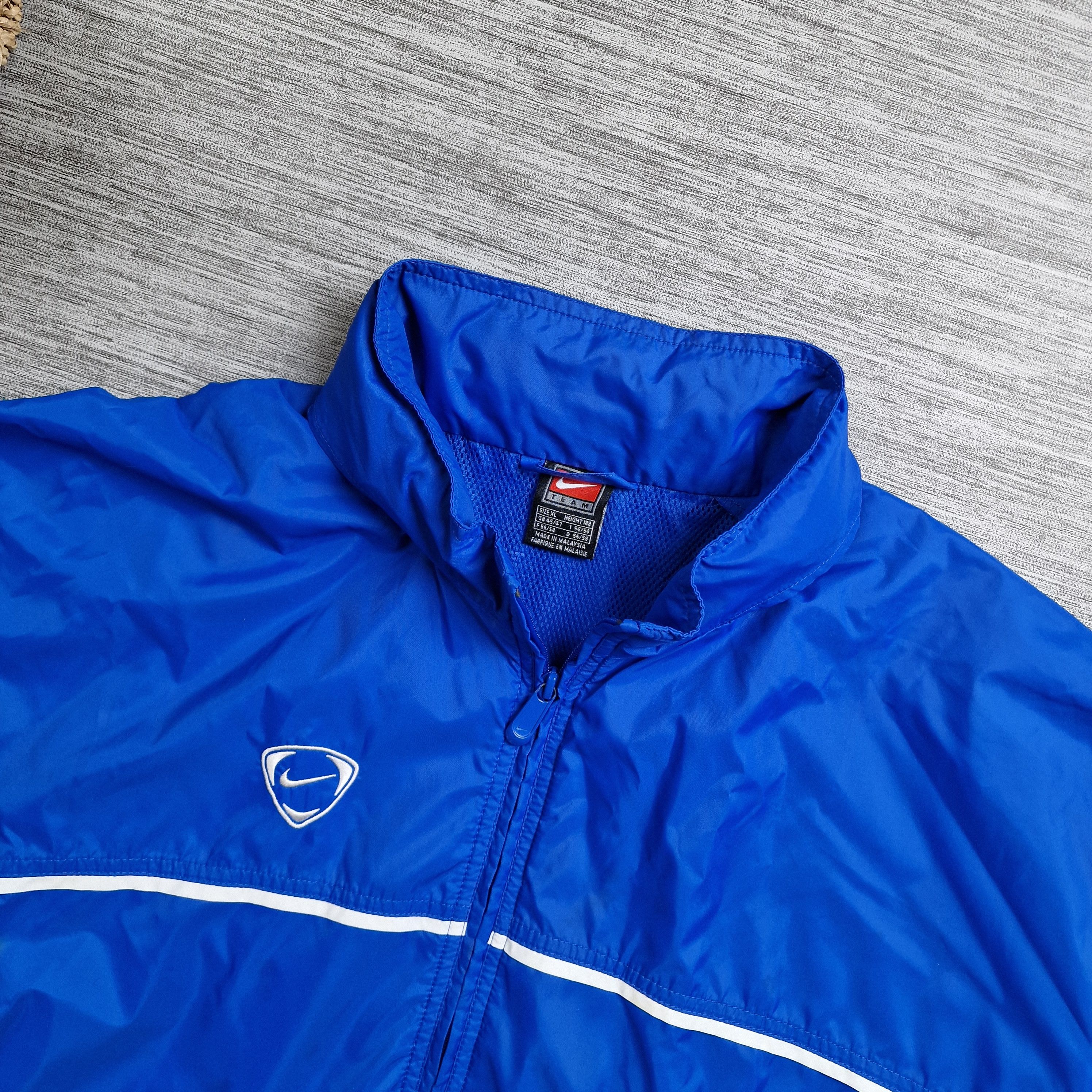 Nike × Vintage 90s Nike Vintage Y2K Track Jacket Size US XL / EU 56 / 4 - 6 Thumbnail