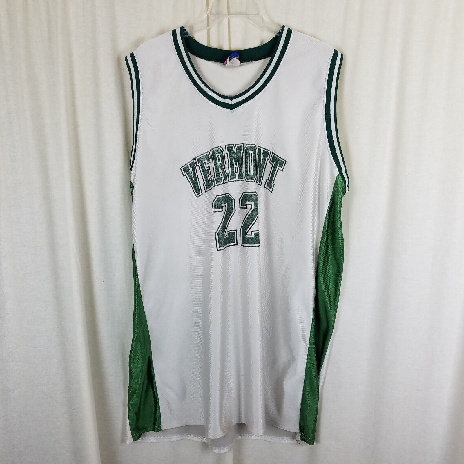 Vintage Vermont Catamounts #22 Coppenrath Basketball Jersey 2XL Y2K Size US XXL / EU 58 / 5 - 1 Thumbnail
