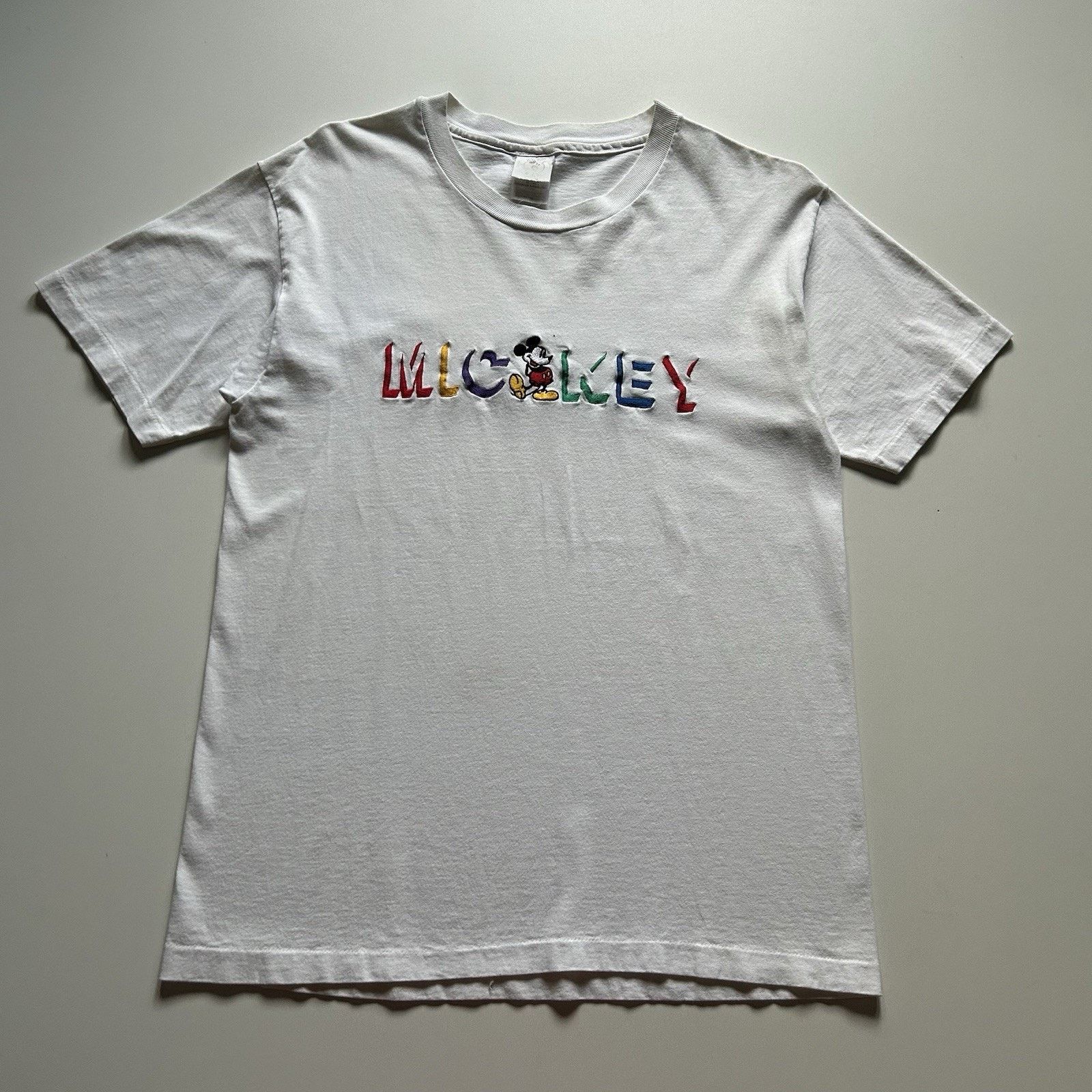 Disney Vintage 90s Disney Mickey T Shirt Medium Single Stitch Rare Size US M / EU 48-50 / 2 - 1 Thumbnail