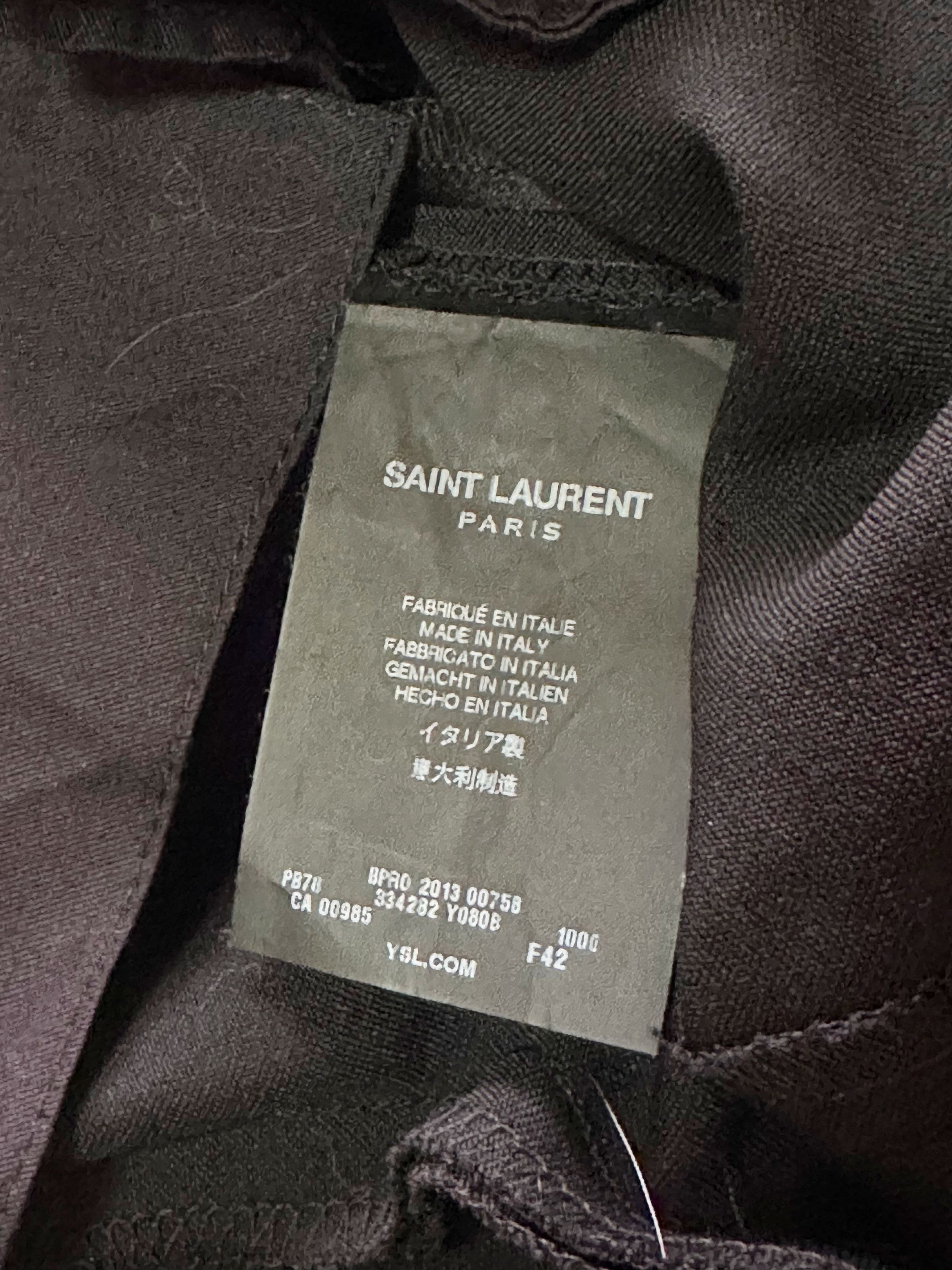 Saint Laurent Paris [FINAL PRICE] Saint Laurent Wool Pants Size US 30 / EU 46 - 8 Thumbnail