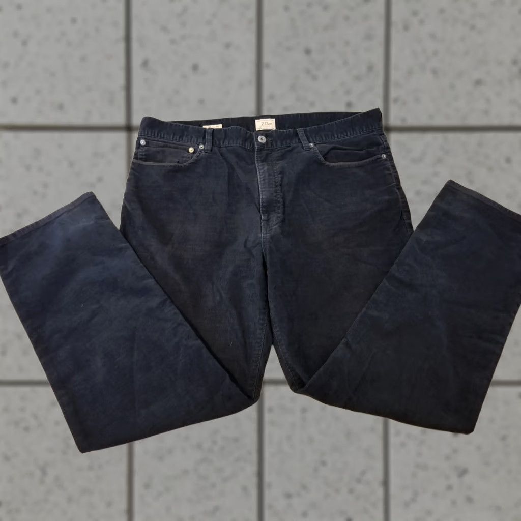 J.Crew J.CREW Corduory Jeans Pants Men Size 36 Navy Blue Cotton Size US 36 / EU 52 - 1 Thumbnail