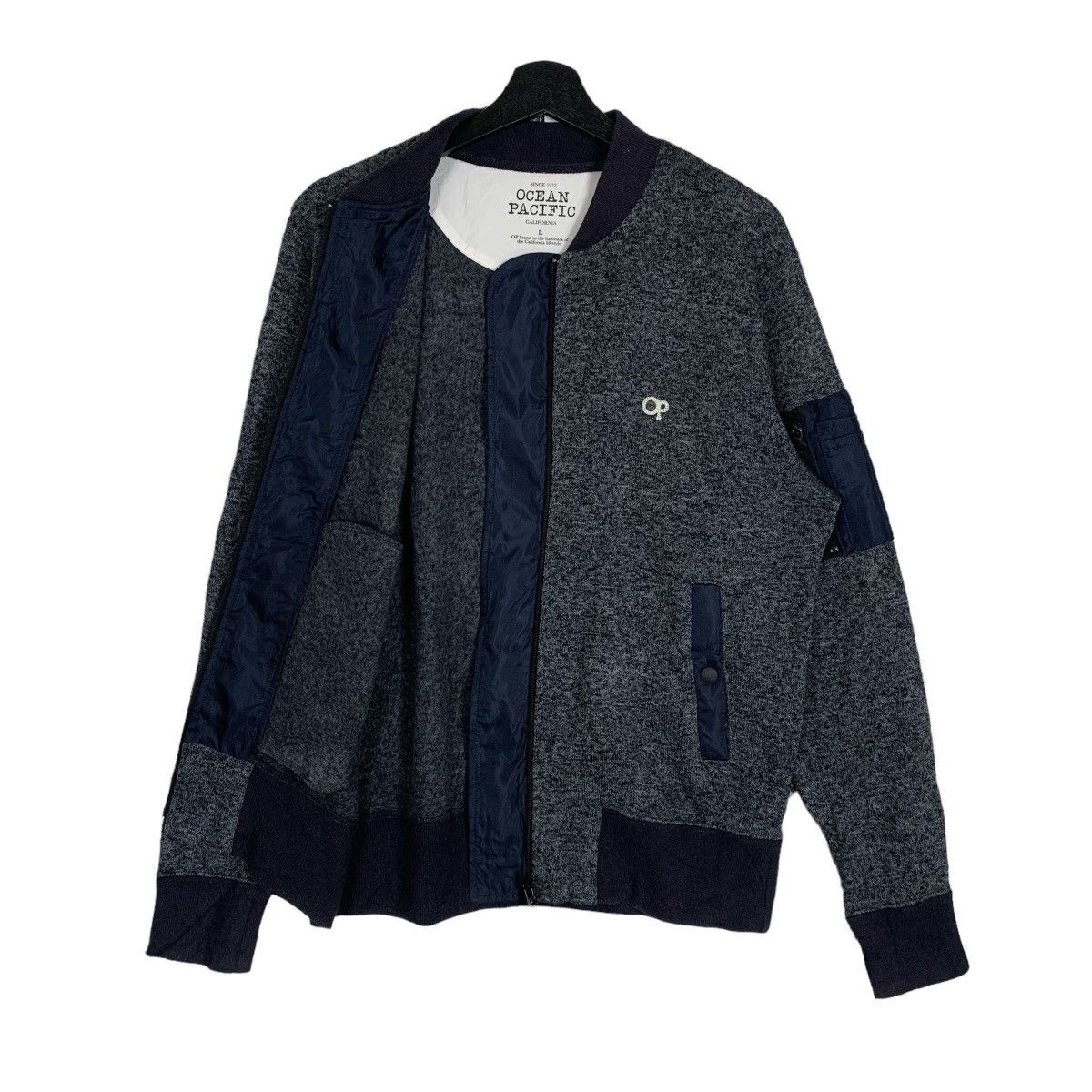 Japanese Brand Ocean Pacific OP SurfStyle StreetWear Bomber Jacket Size US M / EU 48-50 / 2 - 7 Thumbnail