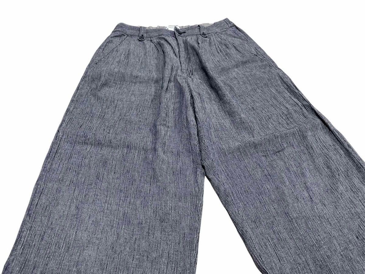 Issey Miyake 🔥Vintage Plantation Issey Miyake Pants Hickory Striped Size US 30 / EU 46 - 2 Thumbnail