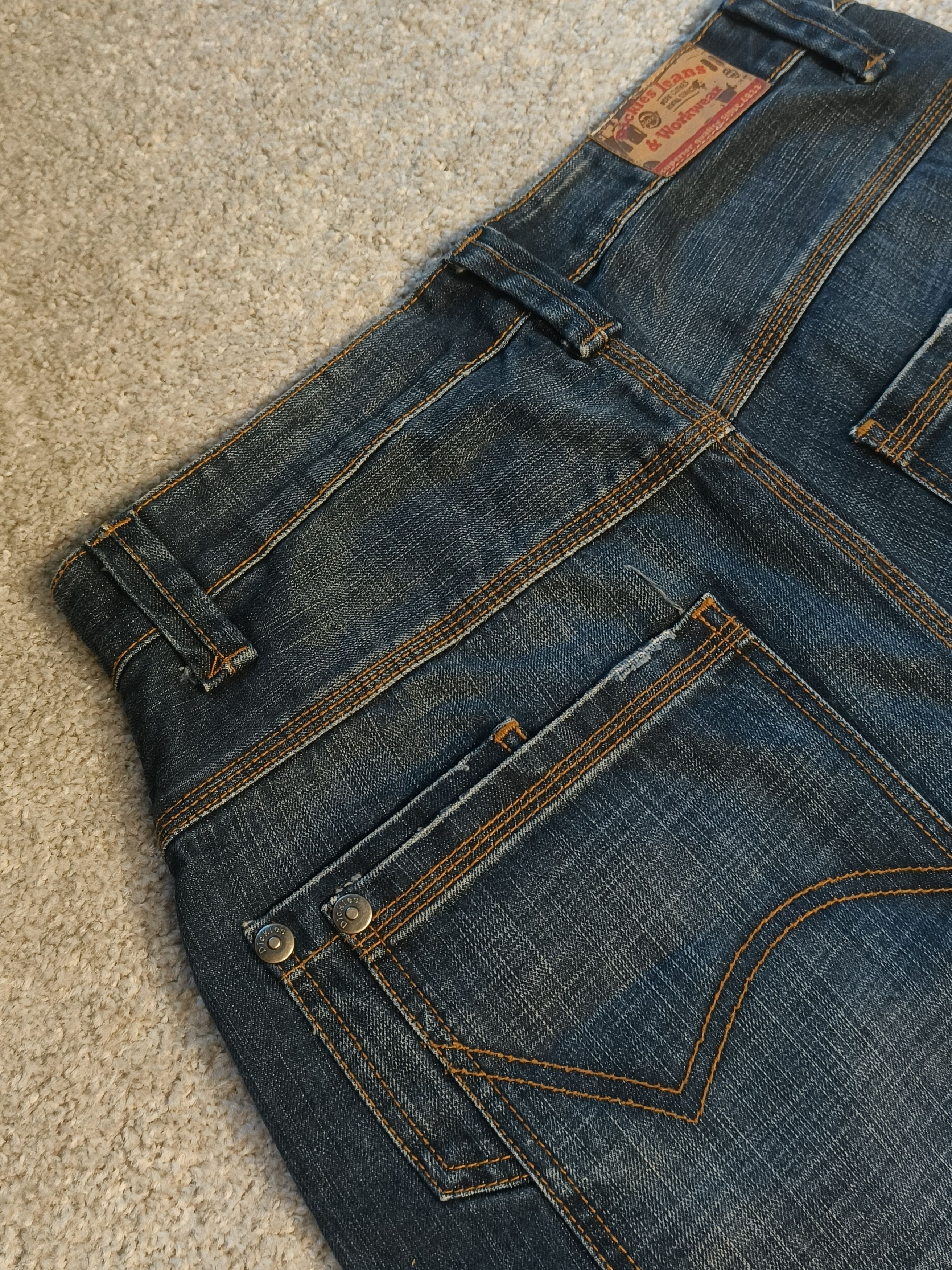 Dickies × Vintage Dickies Denim Classic Workwear Style Blue Jean Shorts Size US 32 / EU 48 - 5 Thumbnail