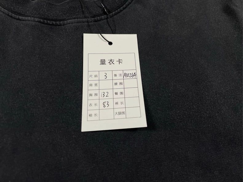 Balenciaga Balenciaga Old short sleeve made of washing ash for coveri Size US L / EU 52-54 / 3 - 6 Thumbnail