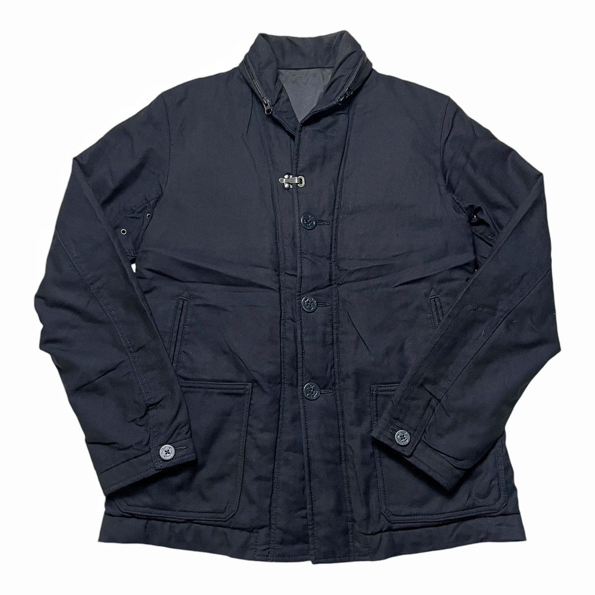Beams Plus × Japanese Brand Beams Plus Jacket Shawl Collar Navy Sailor Marine Size US M / EU 48-50 / 2 - 2 Thumbnail
