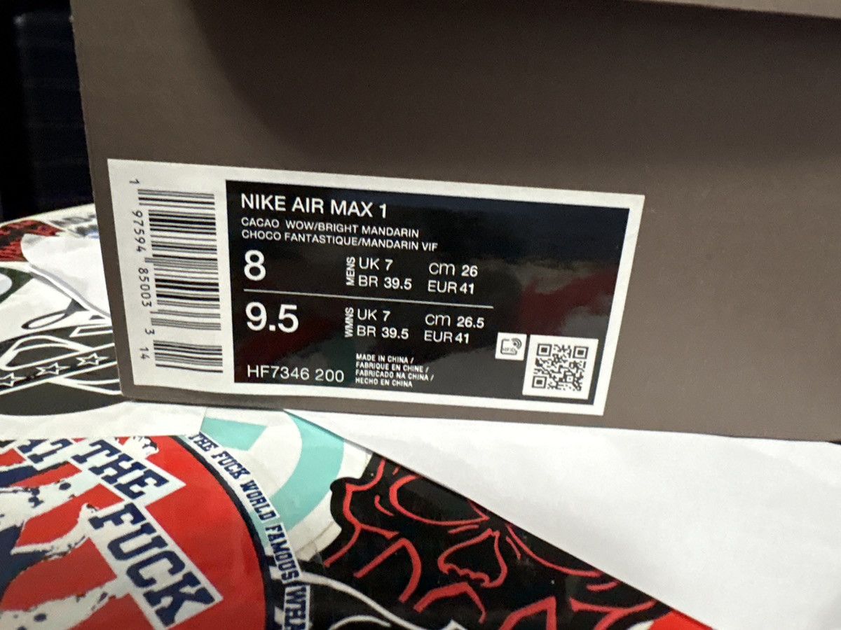 Nike Air Max 1 King’s Day Size US 8 / EU 41 - 9 Thumbnail