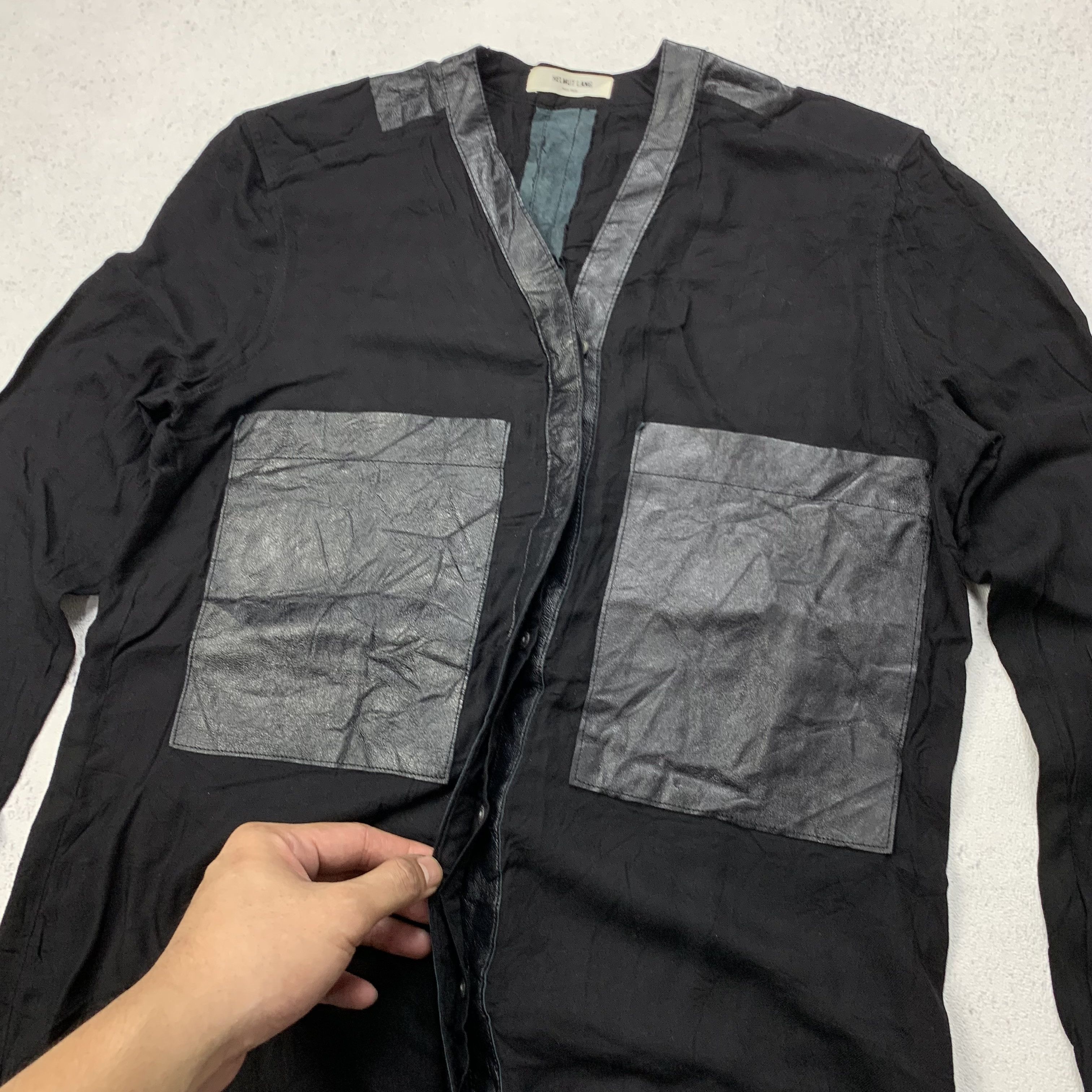 Helmut Lang Helmut Lang Longsleeve Tshirt Size S / US 4 / IT 40 - 4 Thumbnail