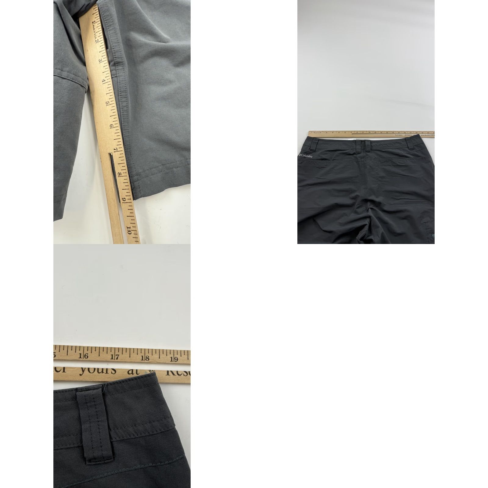 Vintage Columbia Shorts Mens 38 Omni-Shield Advanced Repellency Hiking Outdoor Pocket Cargo Regular Gray Men's Short Pants Size US 38 / EU 54 - 8 Thumbnail