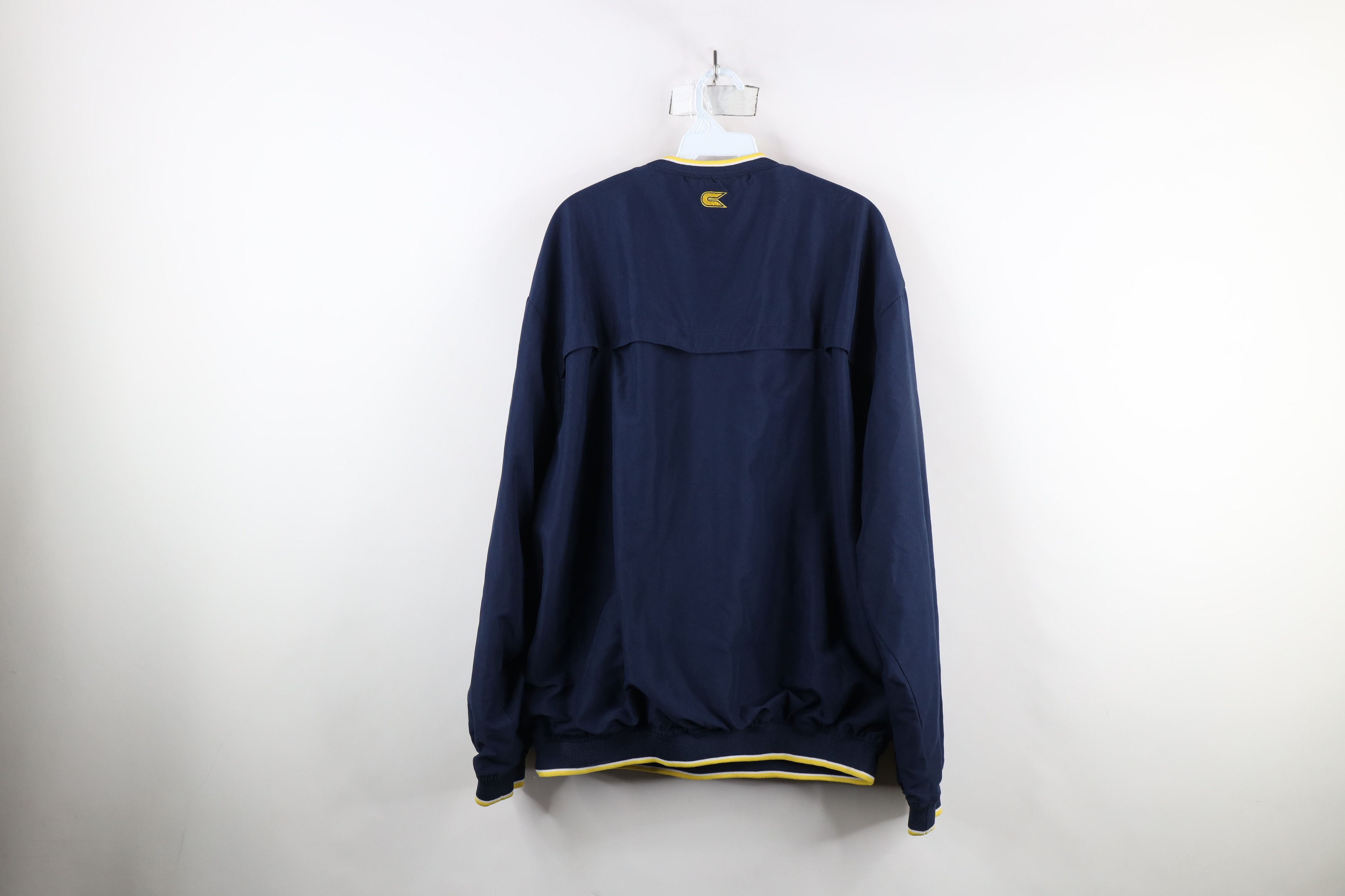 Vintage Vintage 90s University of Michigan Windbreaker Jacket Size US XL / EU 56 / 4 - 12 Thumbnail