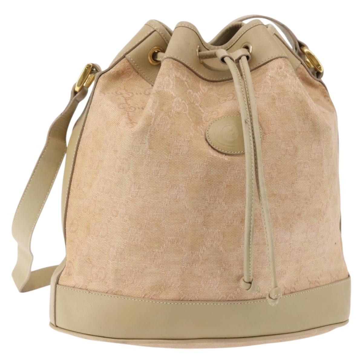 Gucci GUCCI GG Canvas Shoulder Bag Pink Gold 001 86 001 86 Size ONE SIZE - 1 Thumbnail