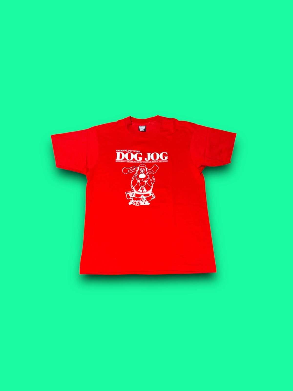 Other Vintage dog jog screen stars best single stitch t-shirt red Size US L / EU 52-54 / 3 - 1 Thumbnail