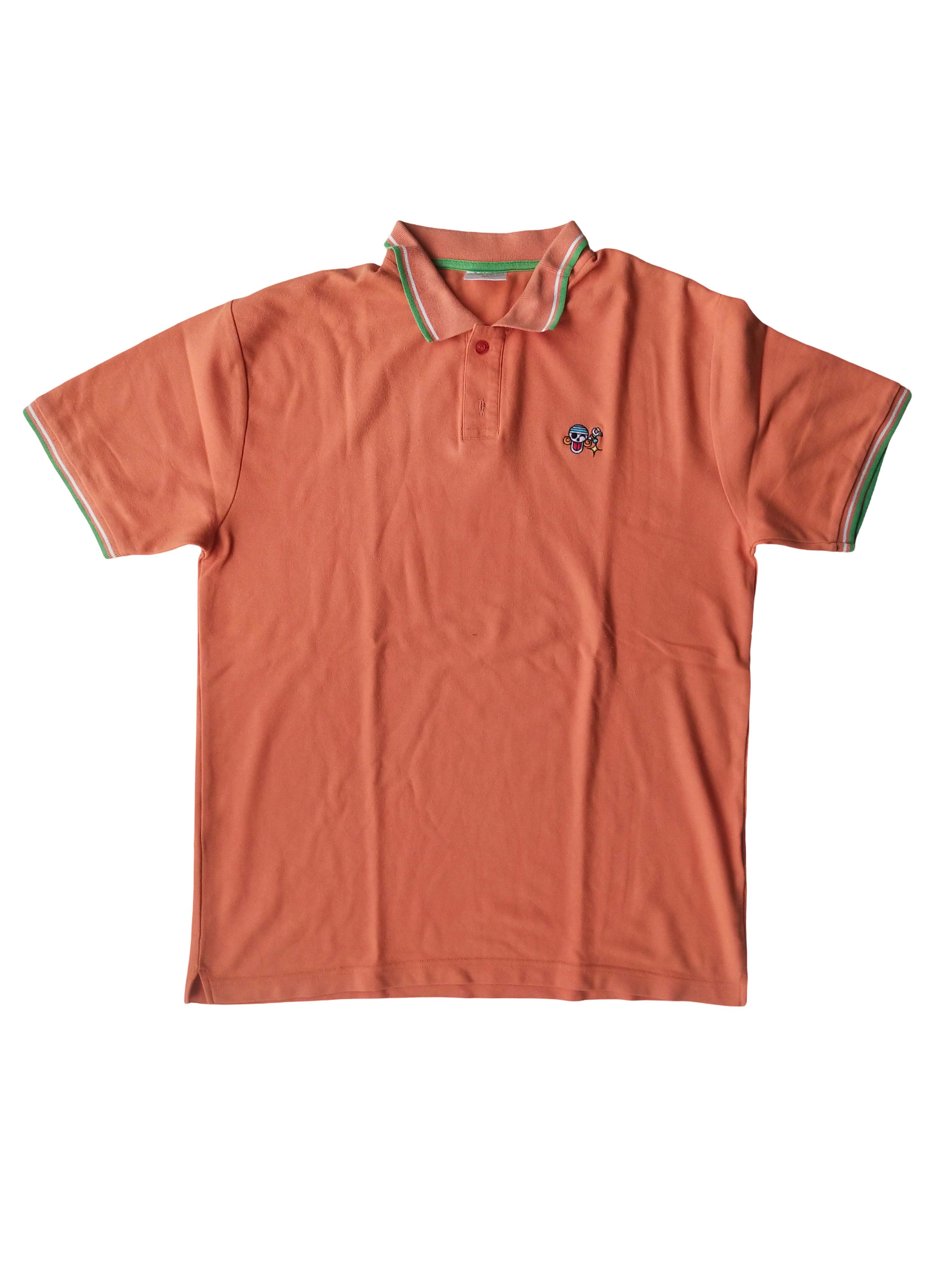 One Piece One Piece Nami Logo Orange Anime Polo Shirt Japan Size US XL / EU 56 / 4 - 1 Thumbnail