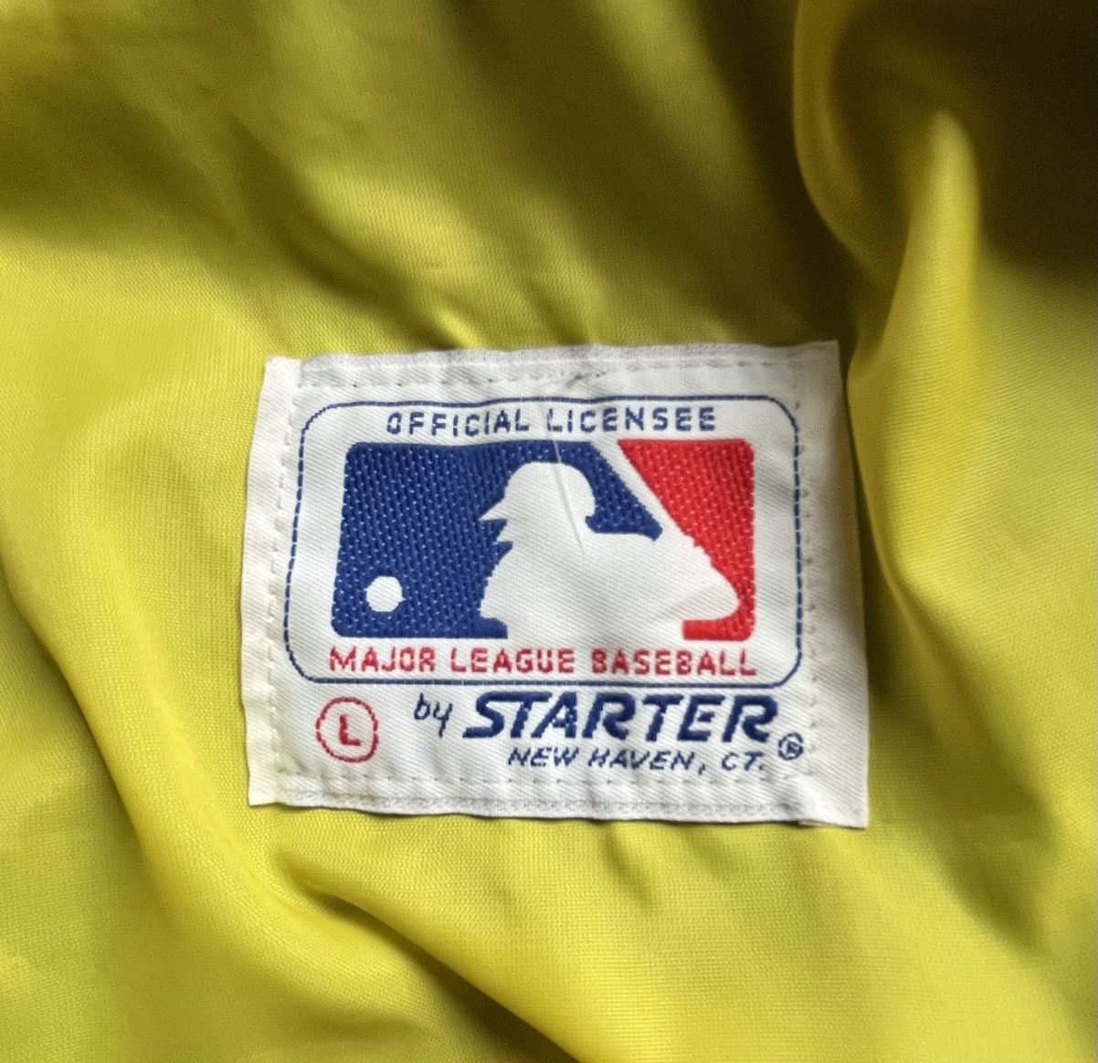 NFL × Starter × Vintage 1980’s MLB Milwaukee Brewers Starter Satin Jacket size L Size US L / EU 52-54 / 3 - 10 Thumbnail