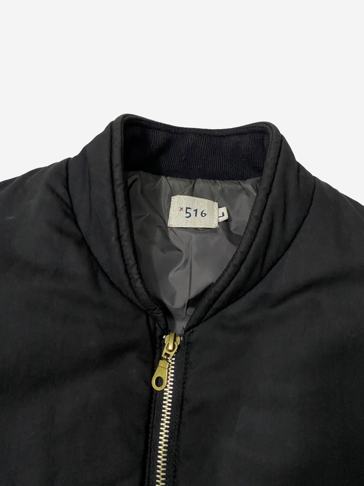 Japanese Brand 516 BOMBER DOWN NYLON JACKET Size US M / EU 48-50 / 2 - 7 Thumbnail