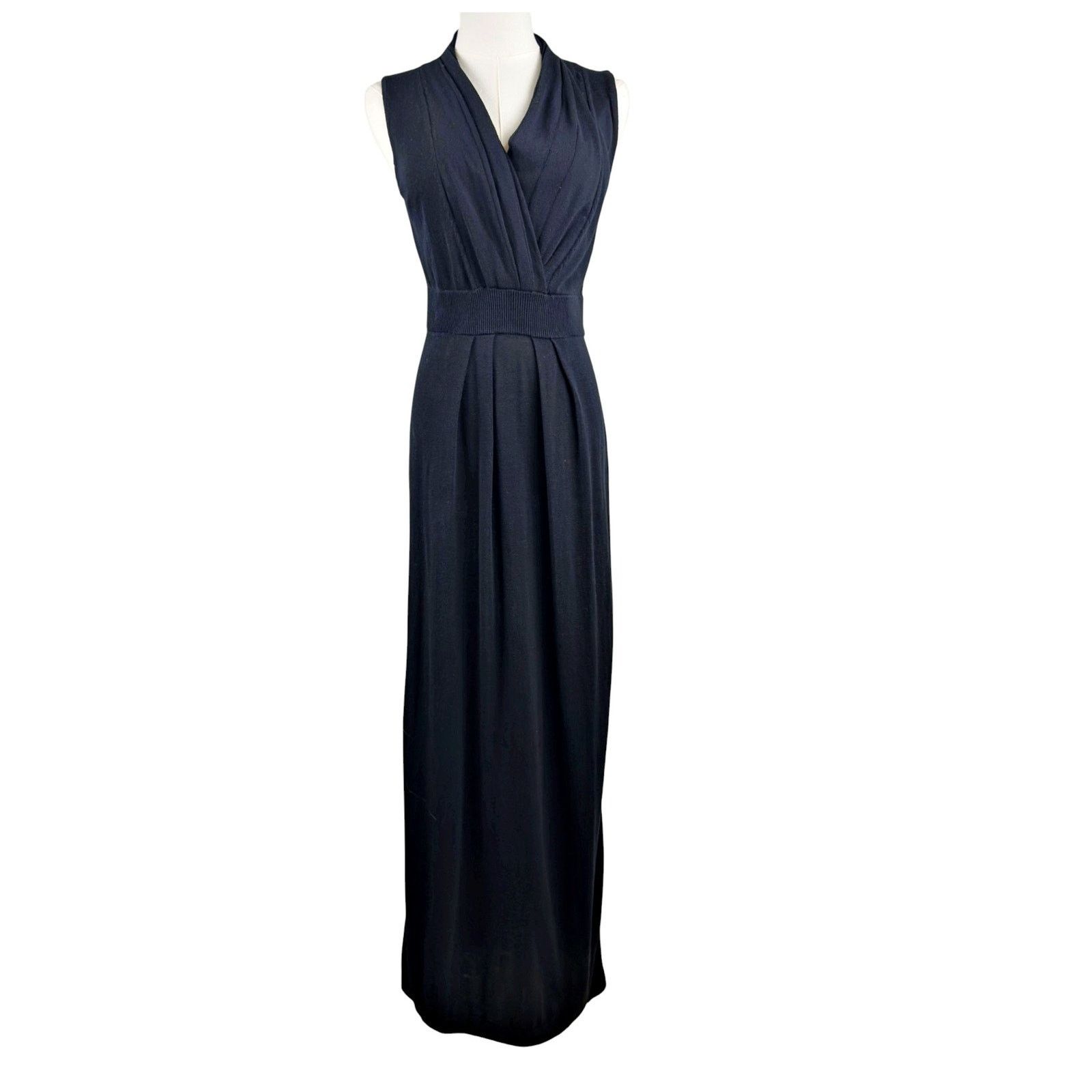 Other Peruvian Connection XS Adriatico Black Sleeveless Maxi Dress Size XS / US 0-2 / IT 36-38 - 2 Thumbnail