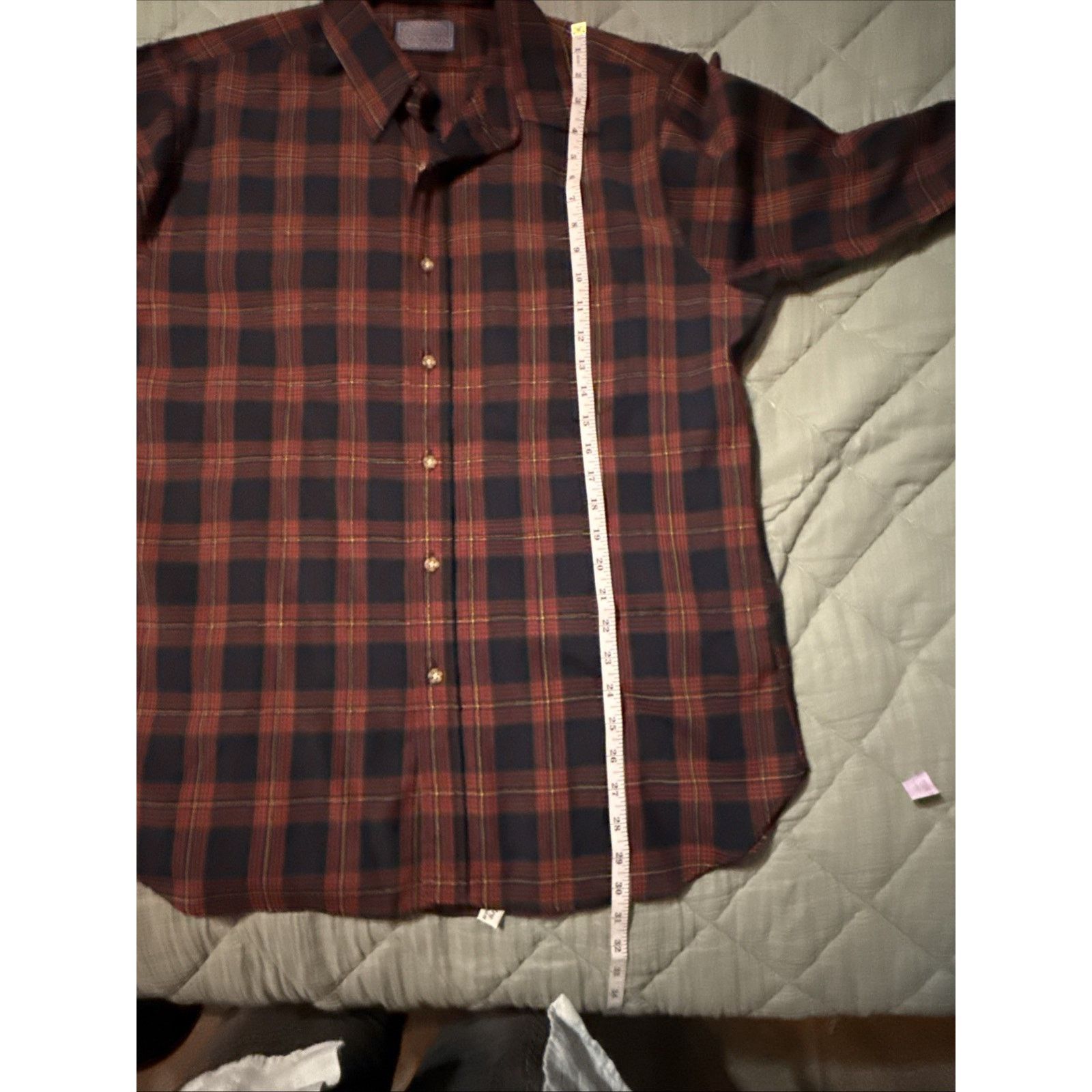 Pendleton Pendleton Vintage Men's Wool buttonUp River Muir Tartan Sz L Size US L / EU 52-54 / 3 - 10 Thumbnail