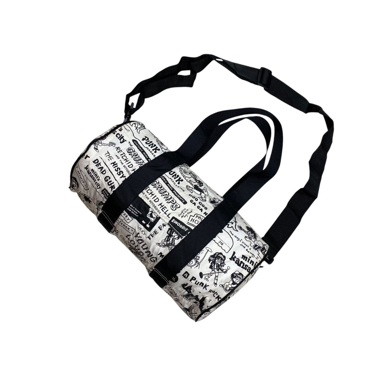 Hysteric Glamour Hysteric Glamour Matt NY PUNK Allover Duffle Sling Bag Size ONE SIZE - 10 Thumbnail