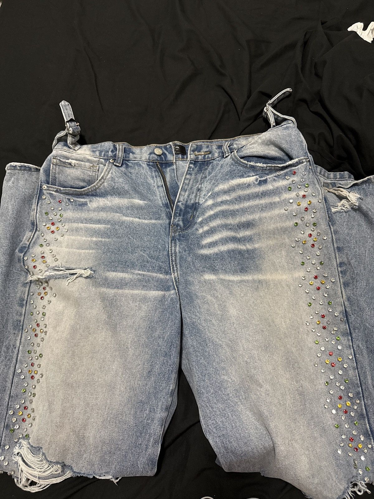HMDD Hmdd crystal denim Size US 34 / EU 50 - 2 Thumbnail