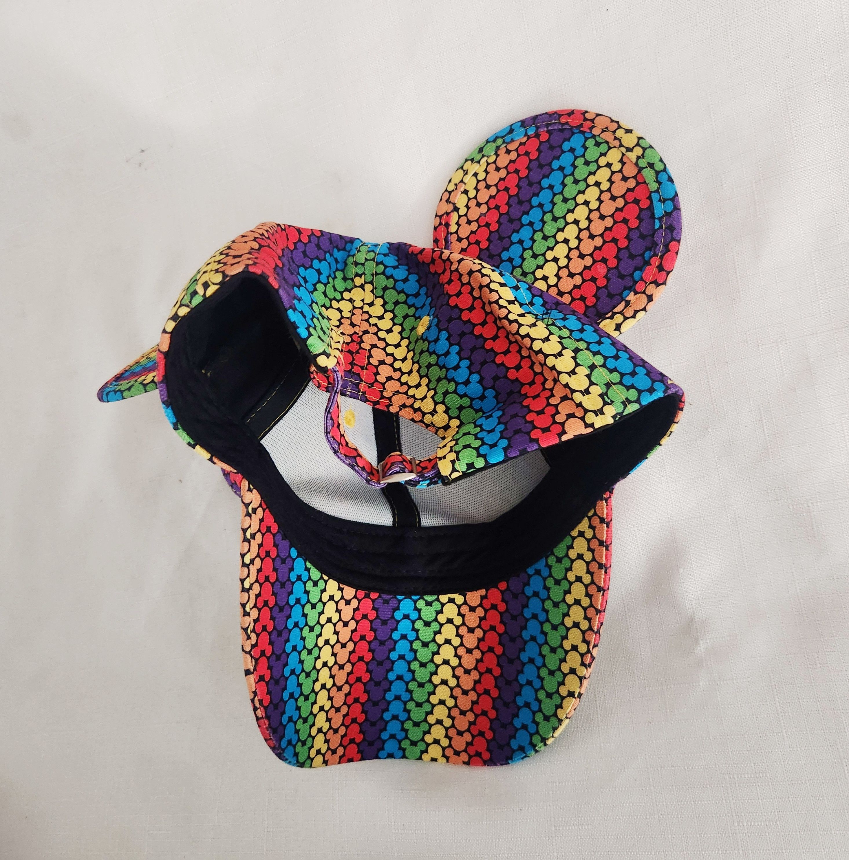 Disney Disney X Cakeworthy Rare RAINBOW Pride MICKEY EARS HAT Size ONE SIZE - 8 Thumbnail