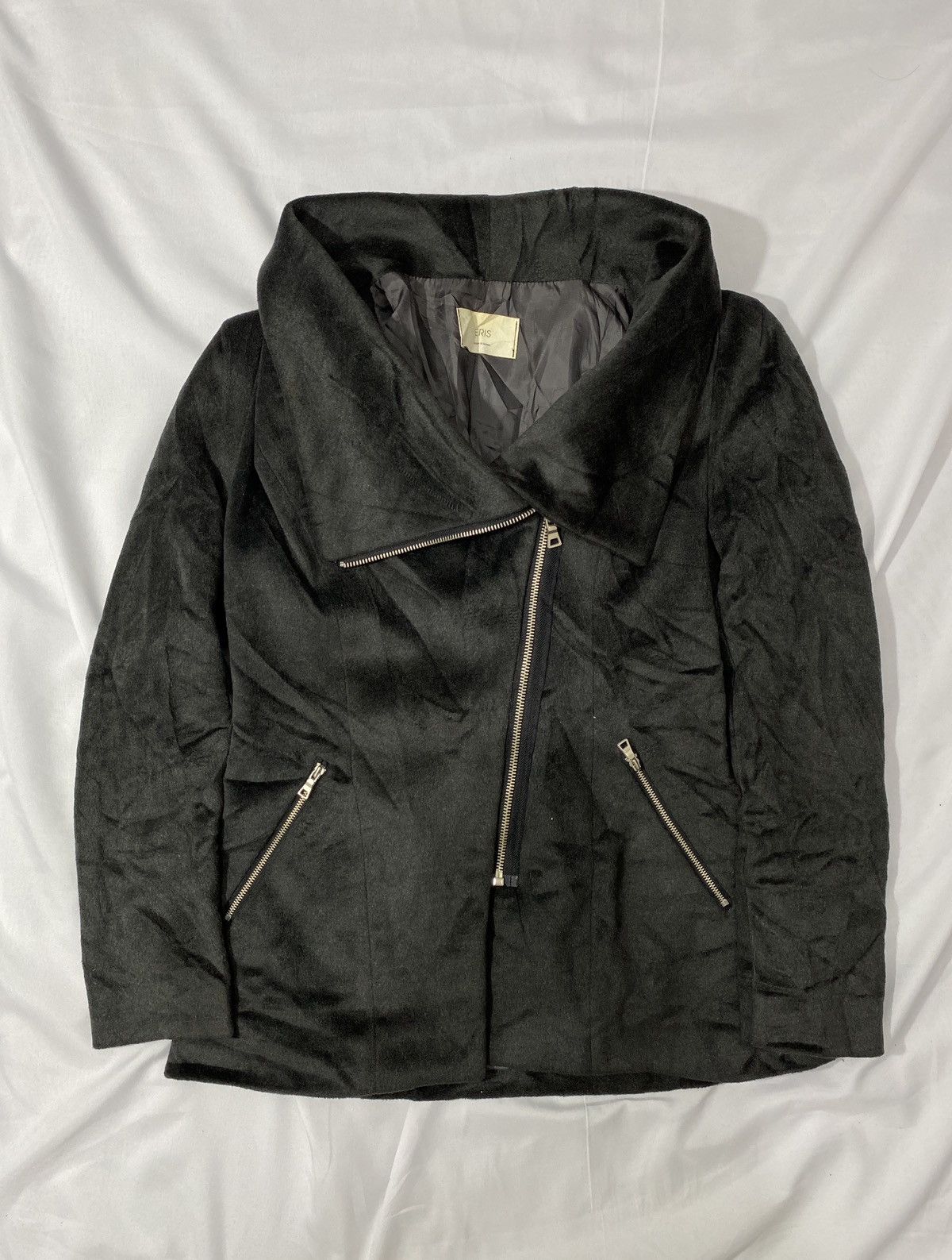 Isamu Katayama Backlash 2000’s Eris Asymmetrical vkei black jacket Size US S / EU 44-46 / 1 - 1 Thumbnail