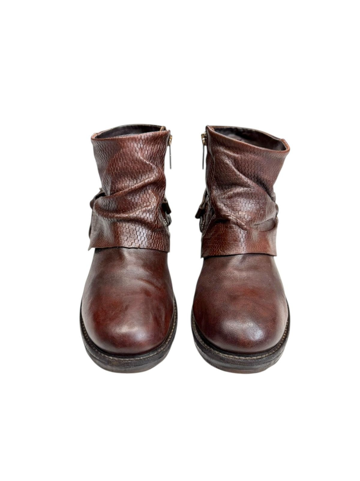 A.S.98 Vintage A.S. 98 Leather Boots Avantgarde Airstep Guidi style Size US 8 / IT 38 - 3 Thumbnail