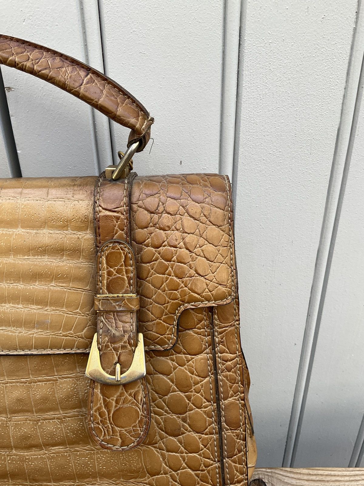 Vintage Vintage shoulder bag, python leather Size ONE SIZE - 4 Thumbnail