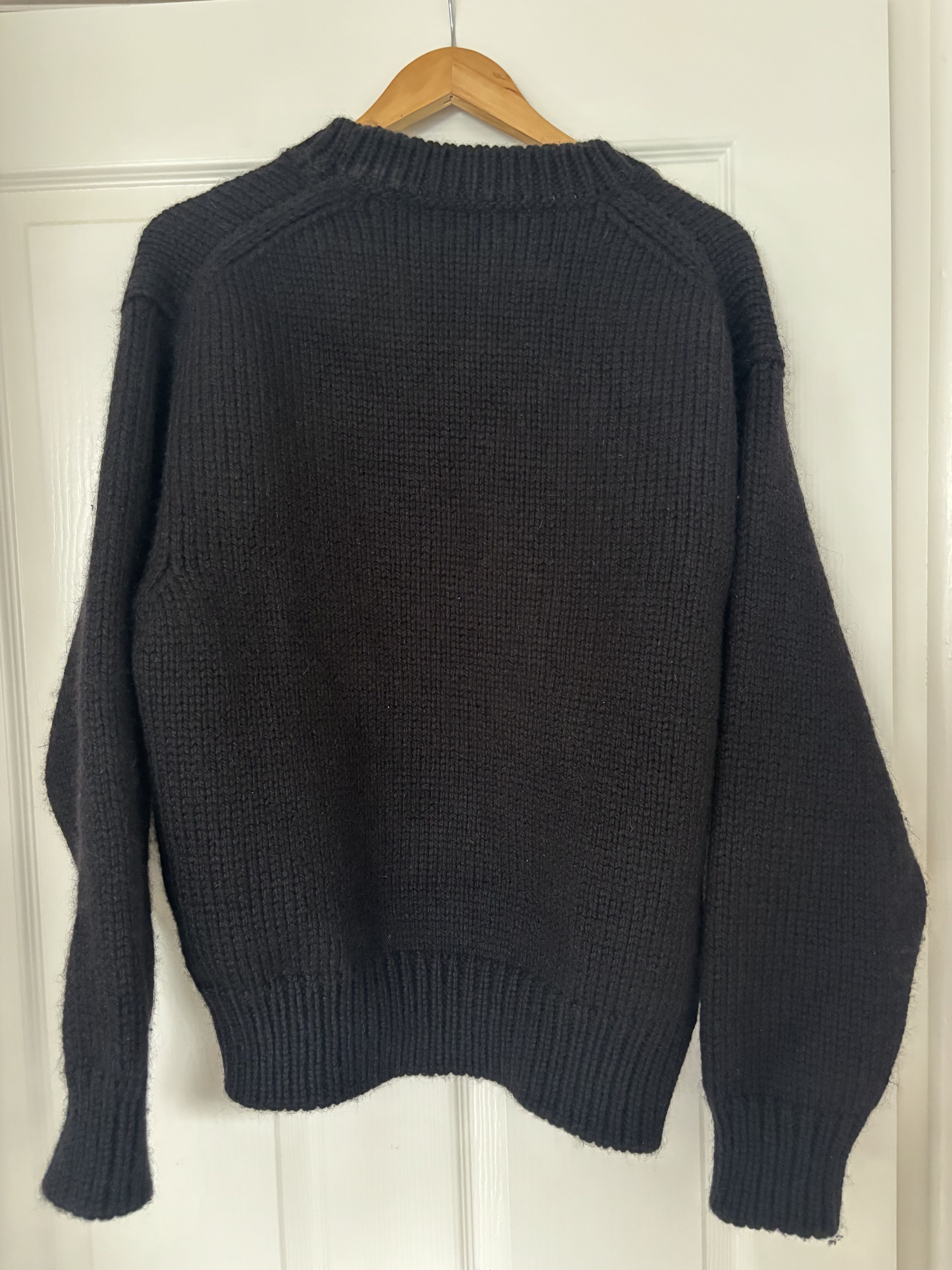 Jil Sander Boxy fit heavy weight knit (20% Mohair 80% Wool) Size US M / EU 48-50 / 2 - 2 Thumbnail