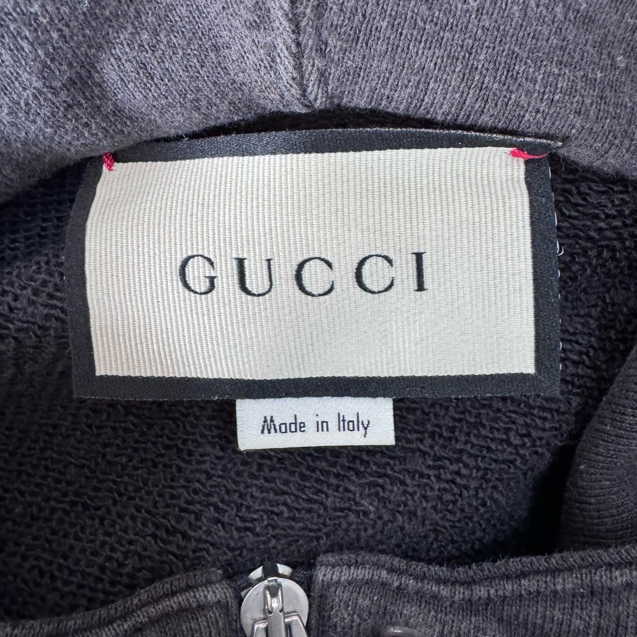 Gucci Gucci black arm belt logo half-zipper hoodie 2501-Nextarrow Size US S / EU 44-46 / 1 - 8 Thumbnail