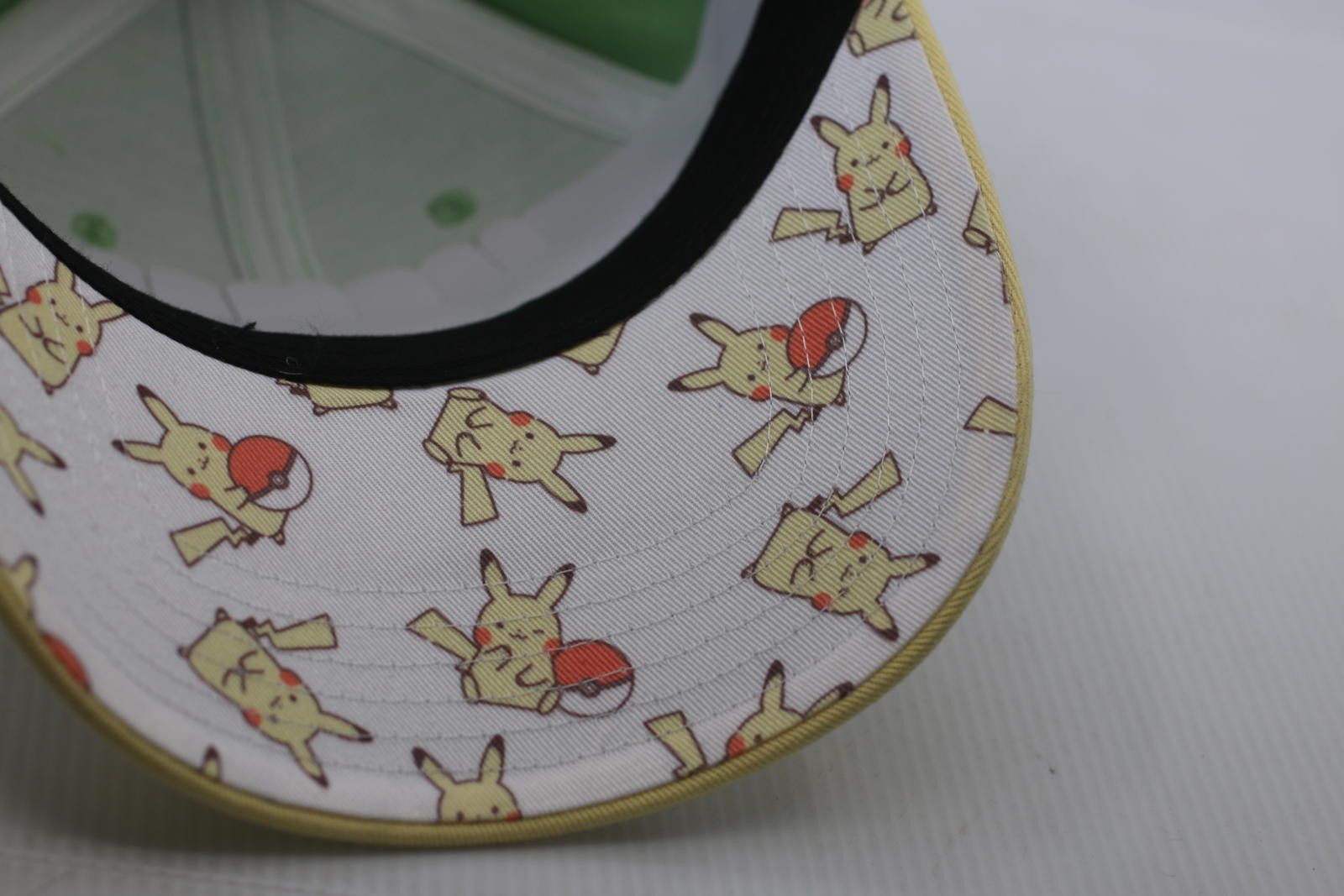 Other Pokémon Pikachu Electric Type Green Adjustable Hat BioWorld Size ONE SIZE - 8 Thumbnail