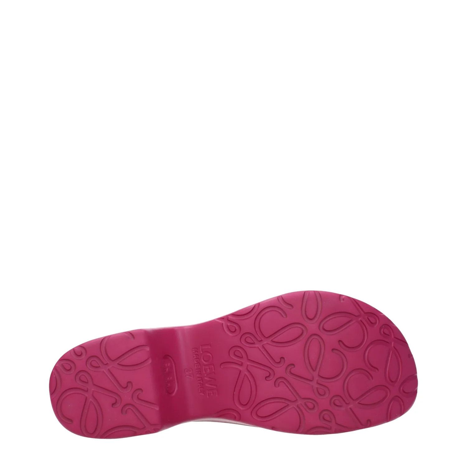 Loewe ob1o1e1124 Rubber Slippers and Clogs in Fuchsia Size US 6 / IT 36 - 5 Thumbnail