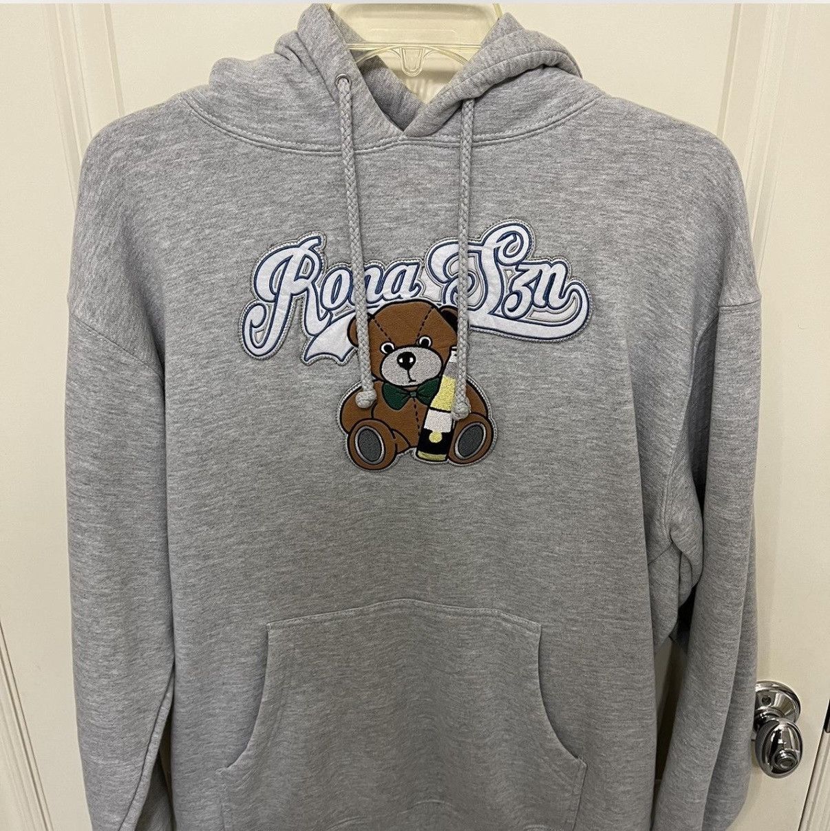 Full Send Full Send Nelk Boys Corona Rona Szn Teddy Bear Hoodie “Grey” Size US M / EU 48-50 / 2 - 1 Thumbnail