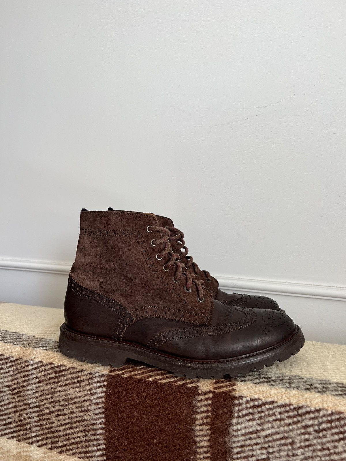 Brunello Cucinelli Brunello Cucinelli Brown Leather Boots 43 Size US 9.5 / EU 42-43 - 2 Thumbnail