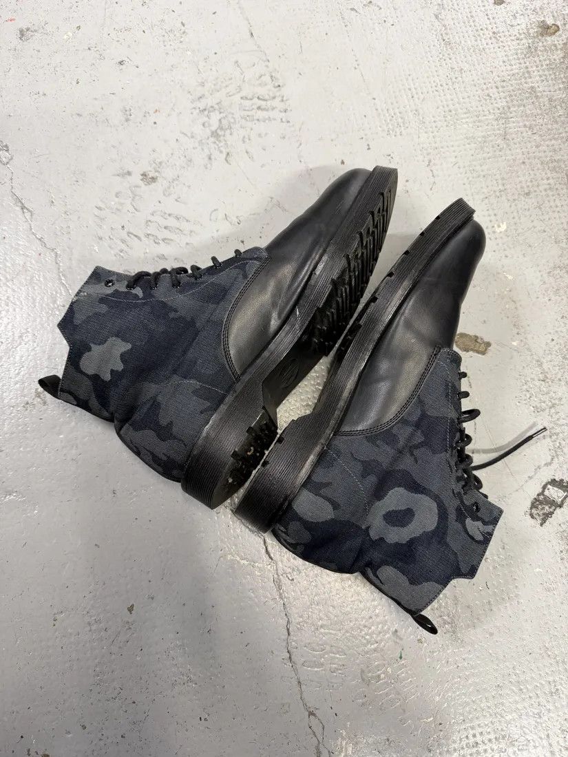 Armani 2010s Armani Black Camo Hybrid Boots Size US 12 / EU 45 - 9 Thumbnail