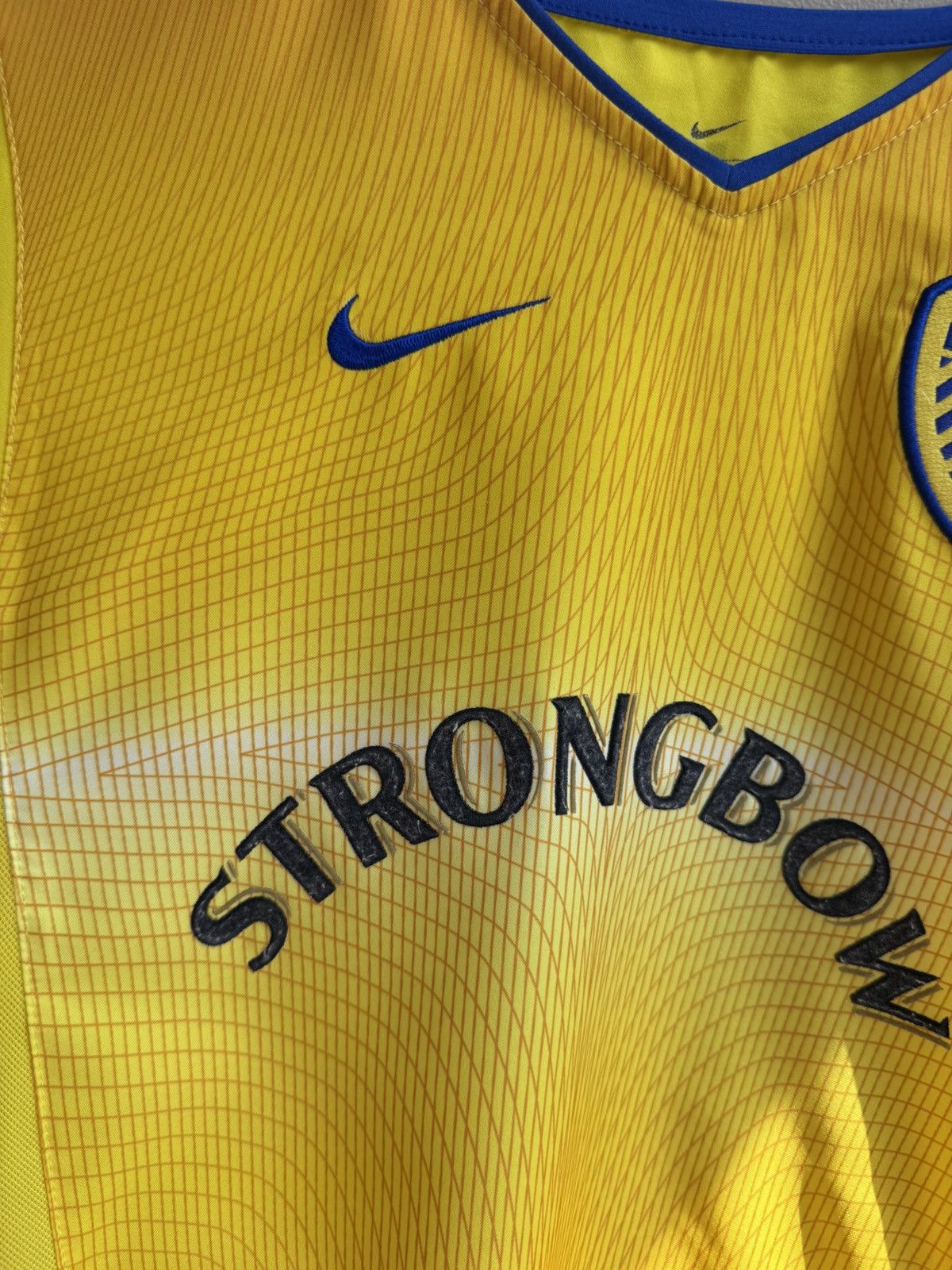 Nike LEEDS 2000 2001 2002 SMITH #17 FOOTBALL SHIRT SOCCER JERSEY Size US XXS / EU 40 - 6 Thumbnail