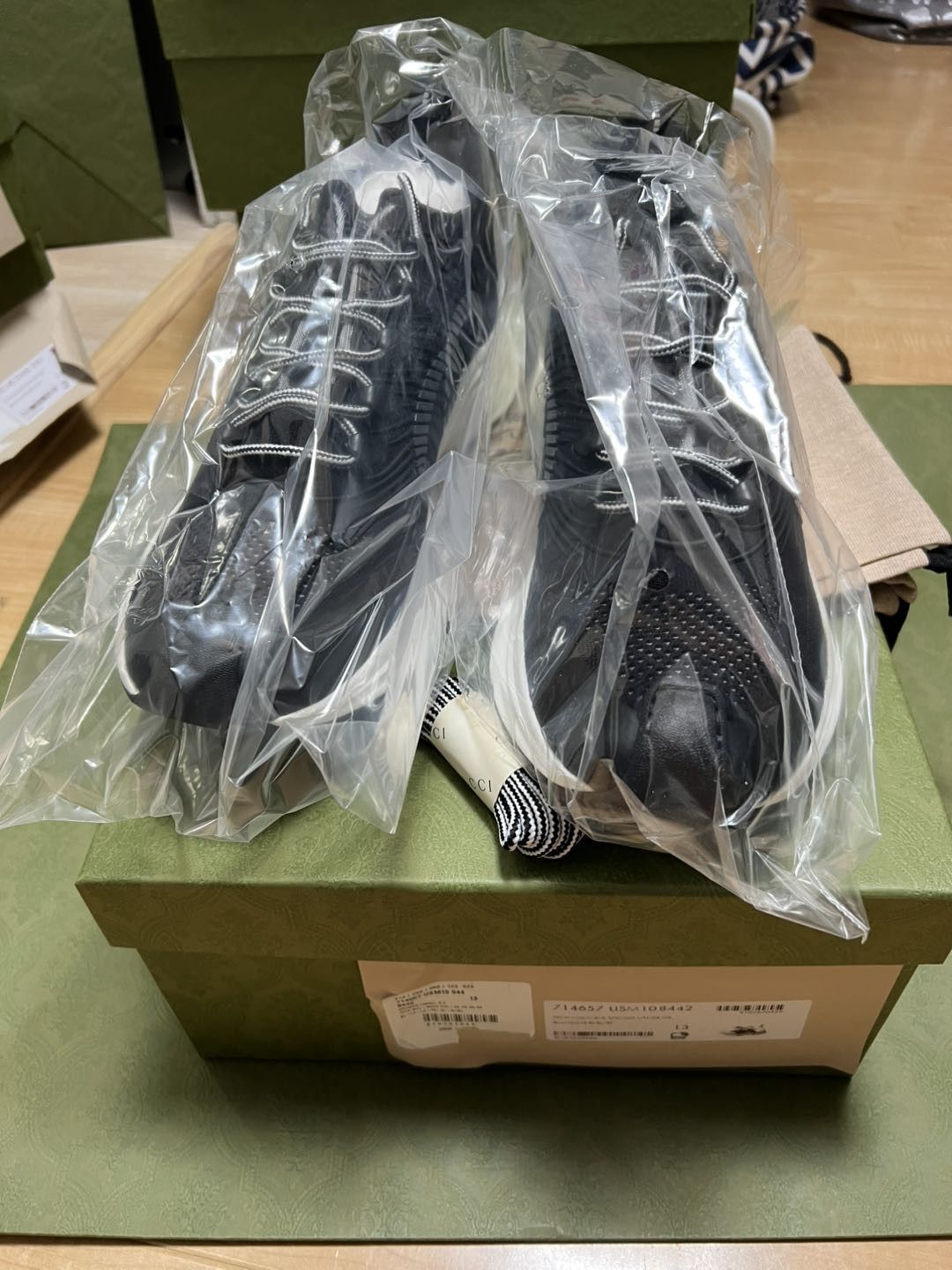Gucci Gucci Run Sneaker 'Rhyton Logo Monogram' 714657-USM10-8442 Size US 13 / EU 46 - 4 Thumbnail