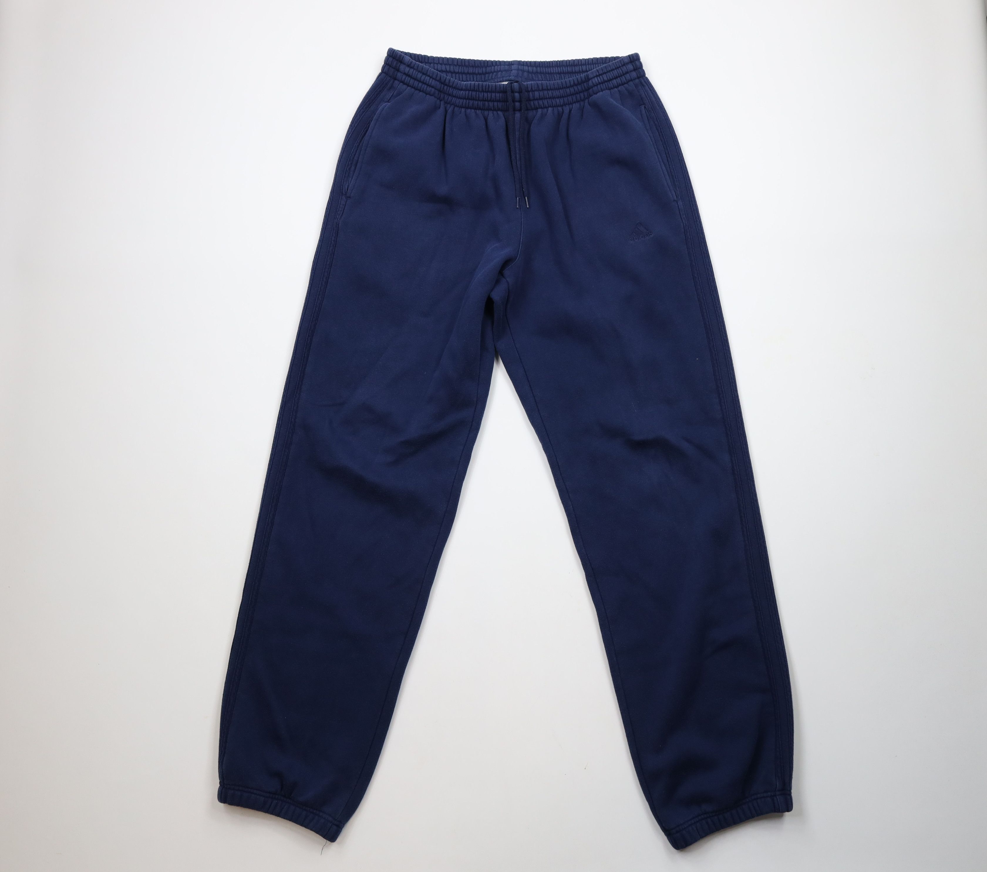 Adidas × Vintage Vintage Y2K Adidas Spell Striped Heavy Sweatpants Joggers Size US 36 / EU 52 - 1 Thumbnail