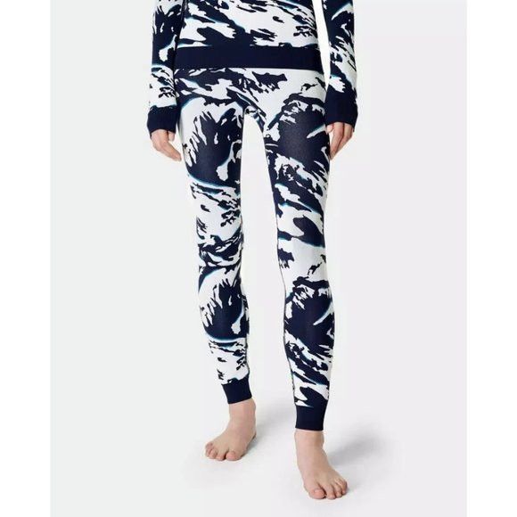 Sweaty Betty Sweaty Betty Jacquard Peaks Ski Base Layer Leggings ( XS ) Size 26" / US 2 / IT 38 - 1 Thumbnail