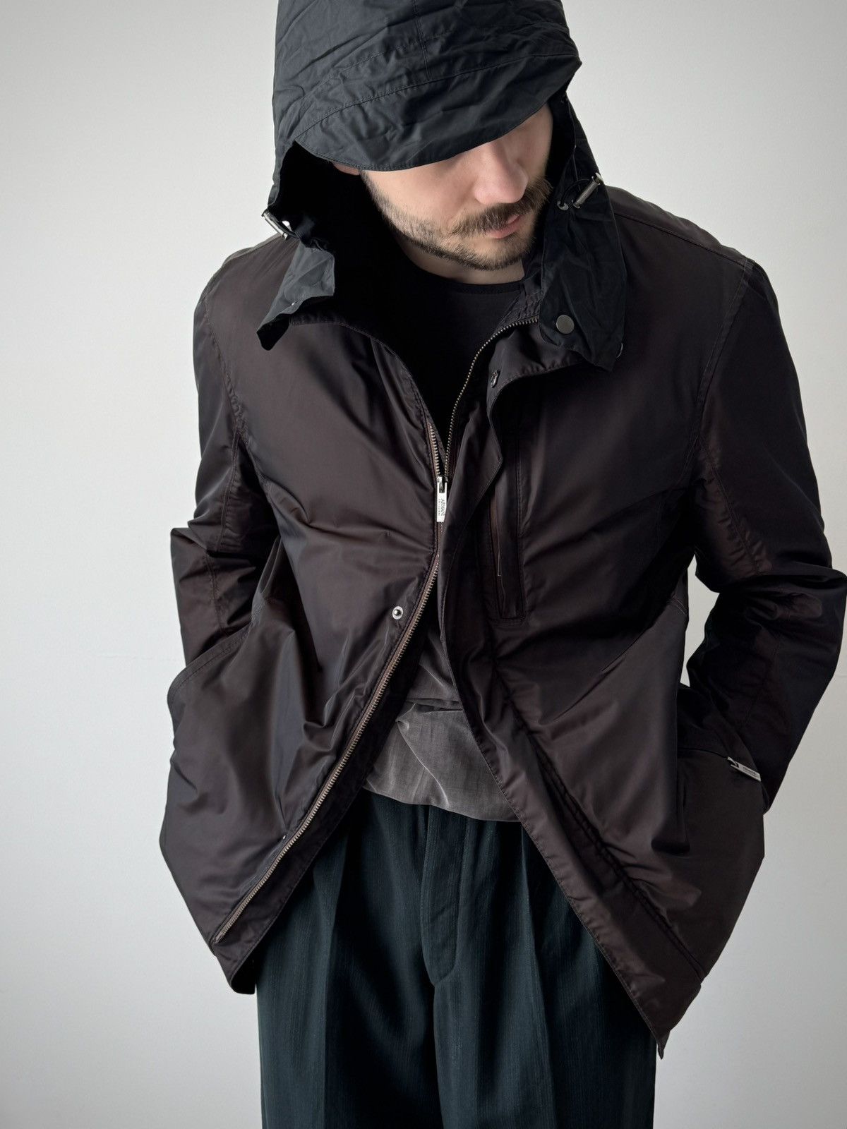 Armani Collezioni Vintage Armani Collezioni Water Repellent Jacket Size US M / EU 48-50 / 2 - 1 Thumbnail