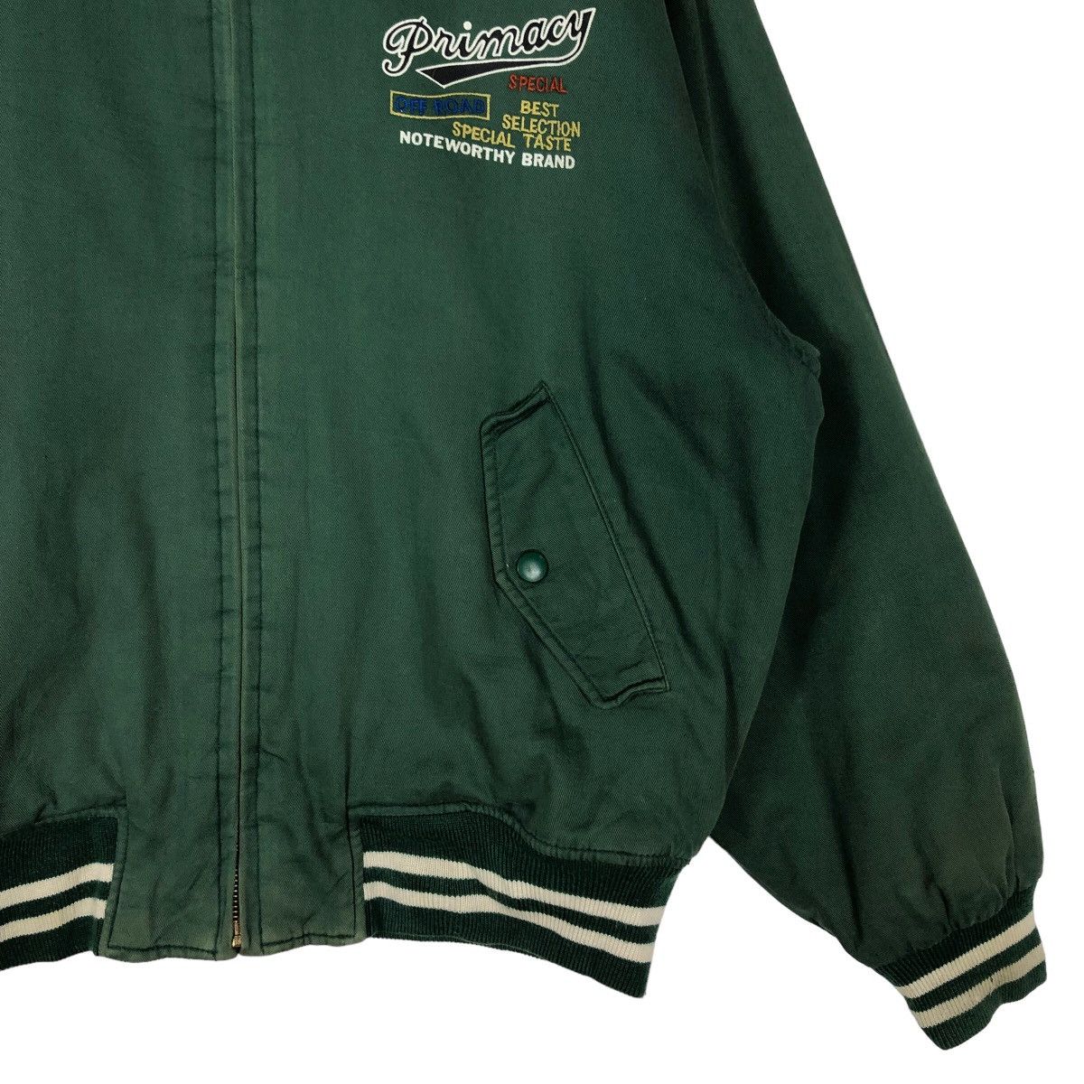 Hysteric Glamour 🔥90’s Vintage Bomber Jacket Offroad Japan Big Logo SpellOut Size US M / EU 48-50 / 2 - 4 Thumbnail