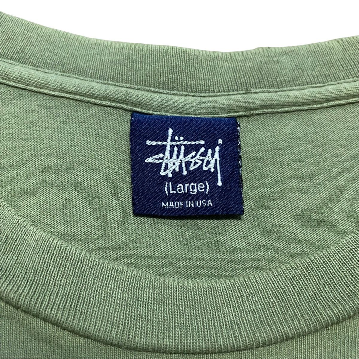 Stussy Rare‼️🔥Vintage Stussy Big SpellOut Distress T-Shirt Size US M / EU 48-50 / 2 - 5 Thumbnail