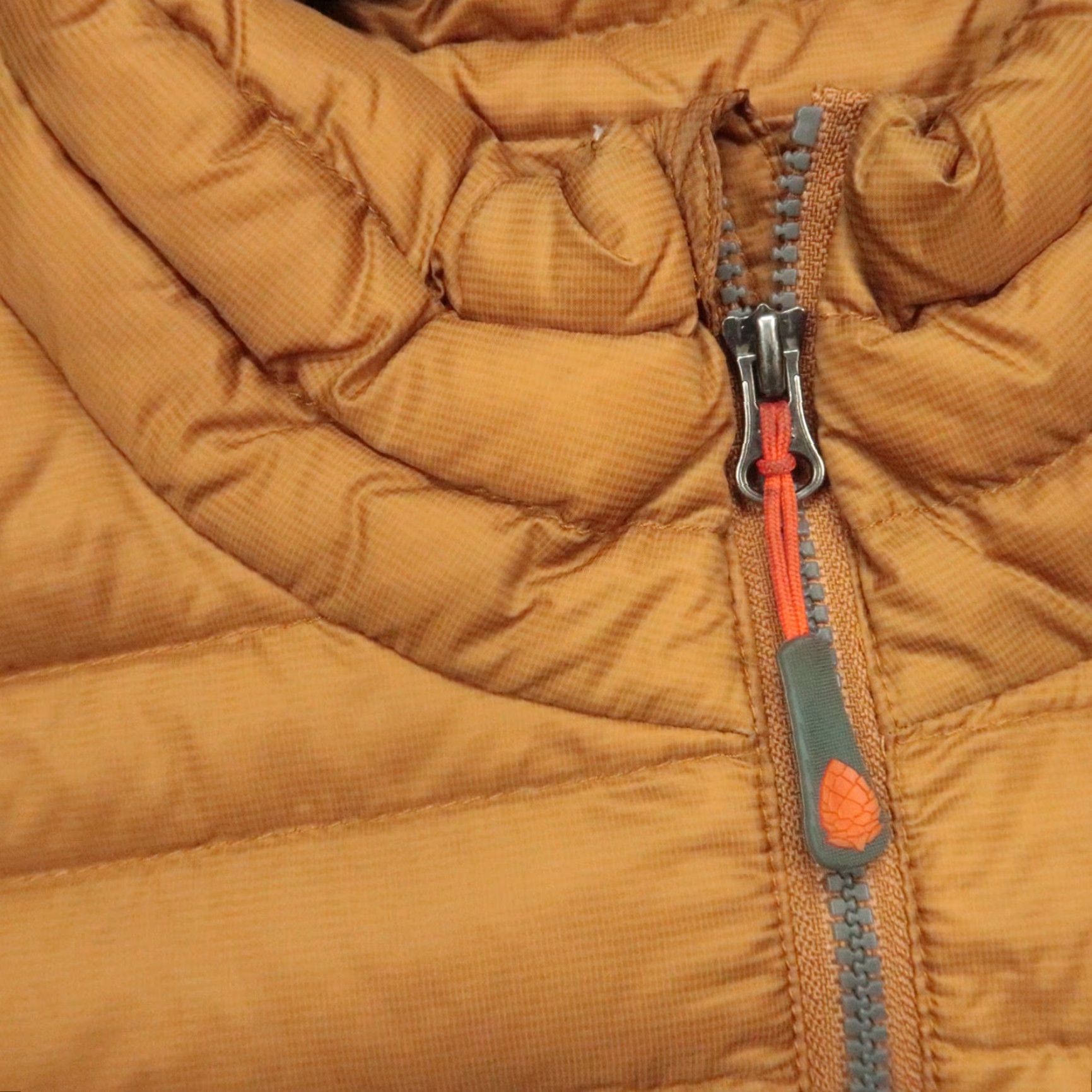 Vintage VINTAGE Stio Vest Mens Small Brown Down Puffer Zip Full Pocket Pertex Nylon Softshell Mid-Length Size US M / EU 48-50 / 2 - 4 Thumbnail