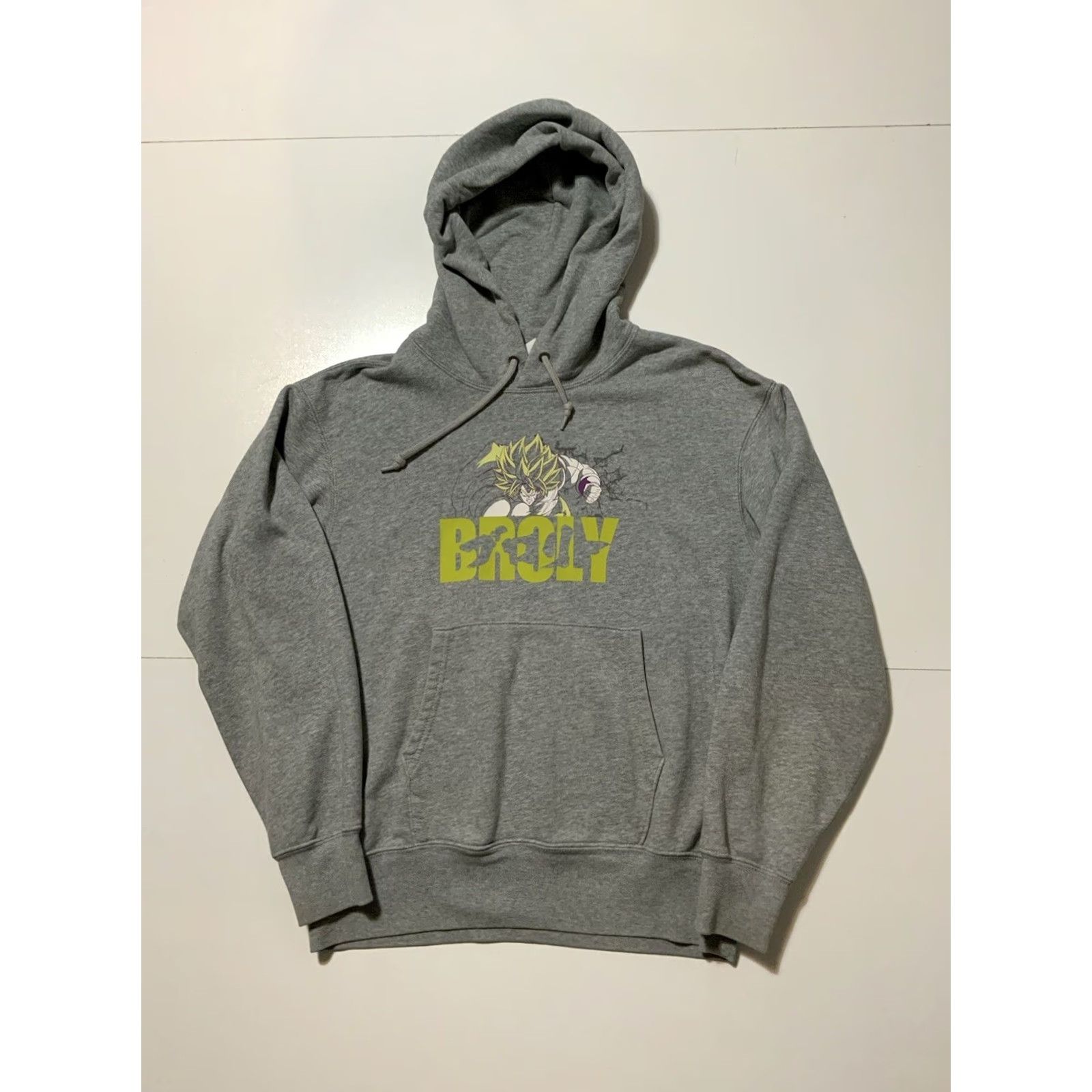 Uniqlo UT Uniqlo X Dragonball Z Broly Anime Super Saiyan Anime Manga Gray Hoodie Sz. XS Mens Size US XS / EU 42 / 0 - 2 Thumbnail