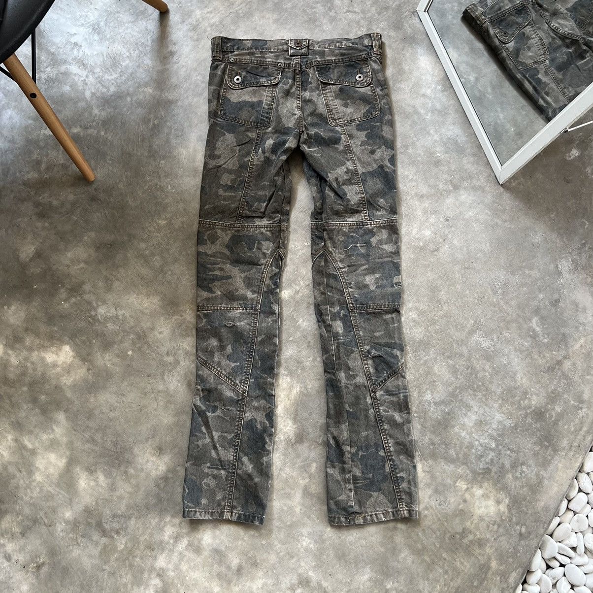If Six Was Nine Vintage Grace Continental Camo Double Knee Pants Size US 30 / EU 46 - 2 Thumbnail